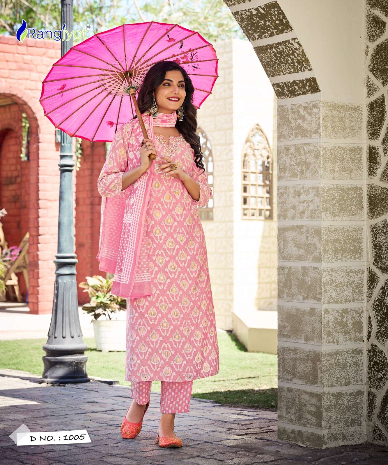 Anamika Vol-1 By Rangjyot Fashion 1001 To 1006 Series Designer Suits Collection Beautiful Stylish Colorful Fancy Party Wear & Occasional Wear Chanderi Silk Dresses At Wholesale Price