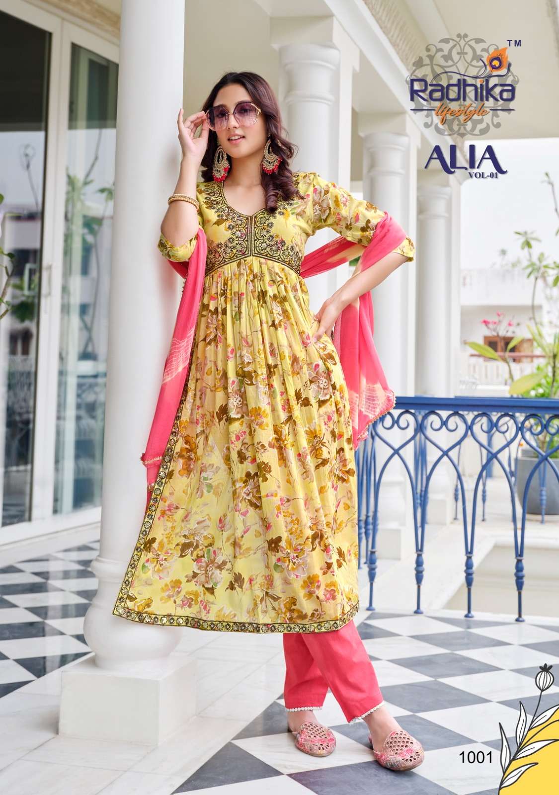 Alia Vol-1 By Radhika Lifestyle 1001 To 1006 Series Beautiful Festive Suits Colorful Stylish Fancy Casual Wear & Ethnic Wear Mal Cotton Print Dresses At Wholesale Price