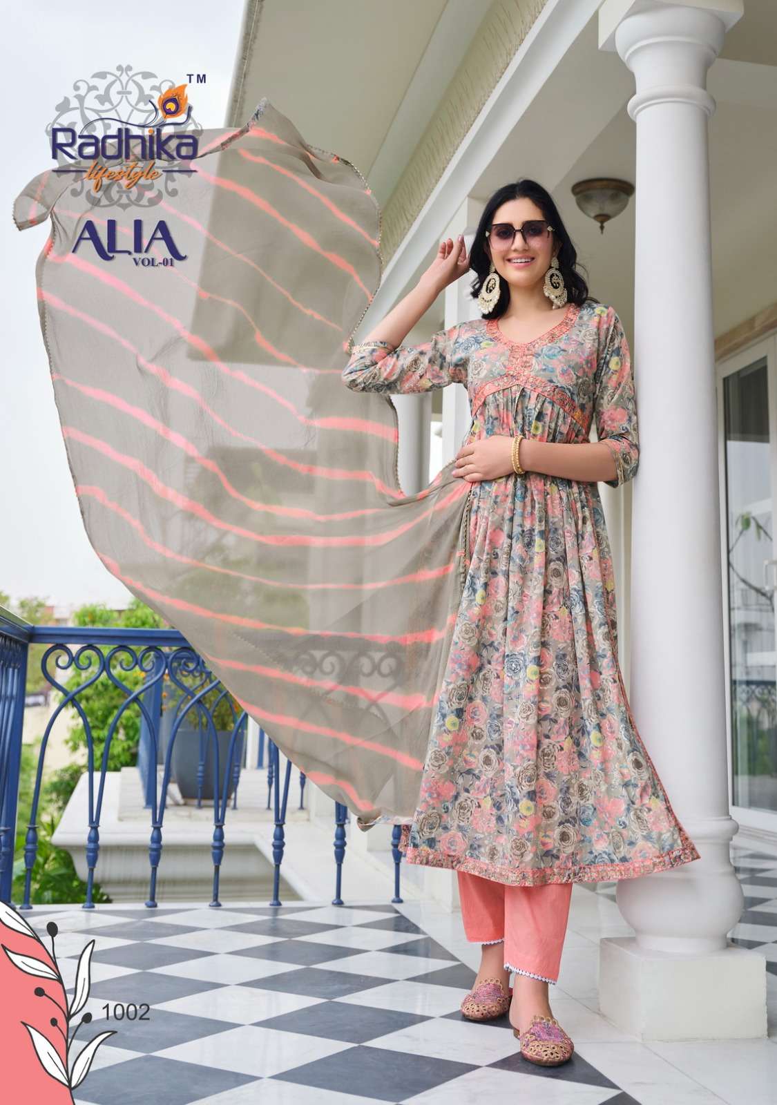 Alia Vol-1 By Radhika Lifestyle 1001 To 1006 Series Beautiful Festive Suits Colorful Stylish Fancy Casual Wear & Ethnic Wear Mal Cotton Print Dresses At Wholesale Price