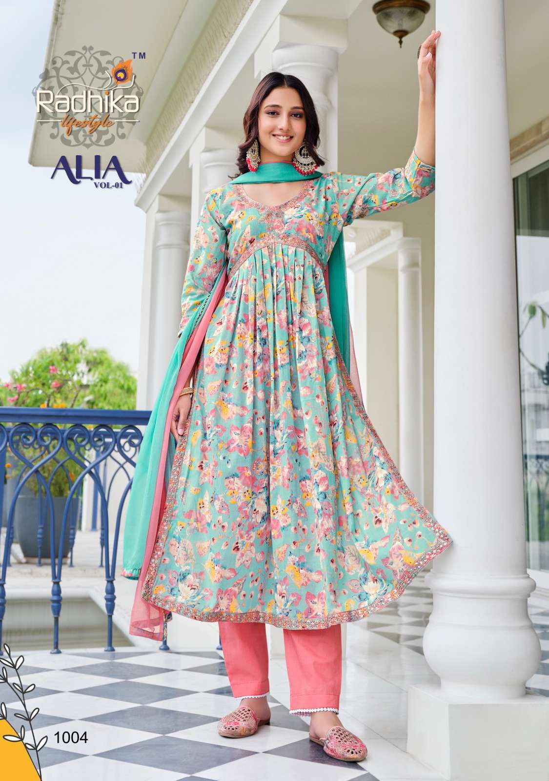 Alia Vol-1 By Radhika Lifestyle 1001 To 1006 Series Beautiful Festive Suits Colorful Stylish Fancy Casual Wear & Ethnic Wear Mal Cotton Print Dresses At Wholesale Price