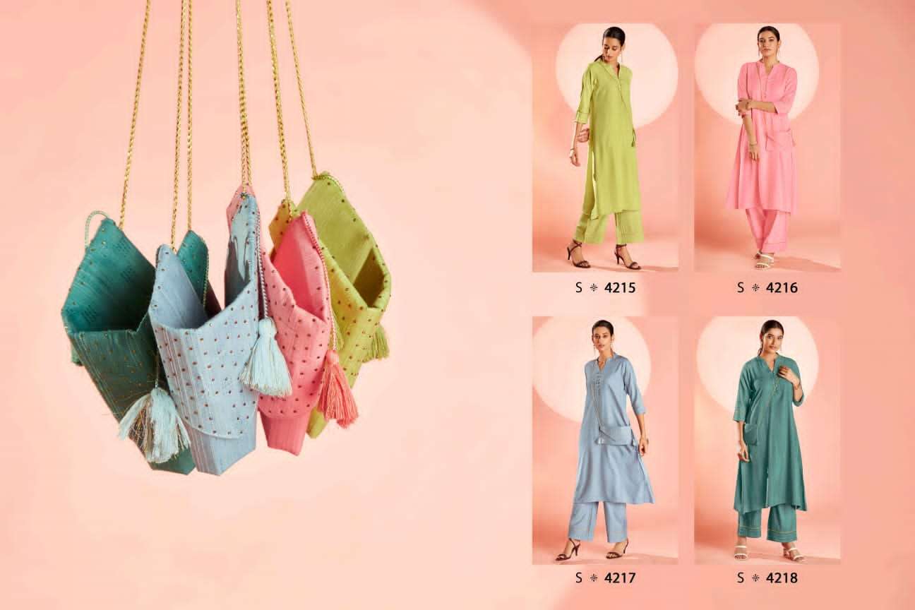 Swarupa By Sbs 4215 To 4218 Series Designer Stylish Fancy Colorful Beautiful Party Wear & Ethnic Wear Collection Rayon Kurtis With Bottom At Wholesale Price