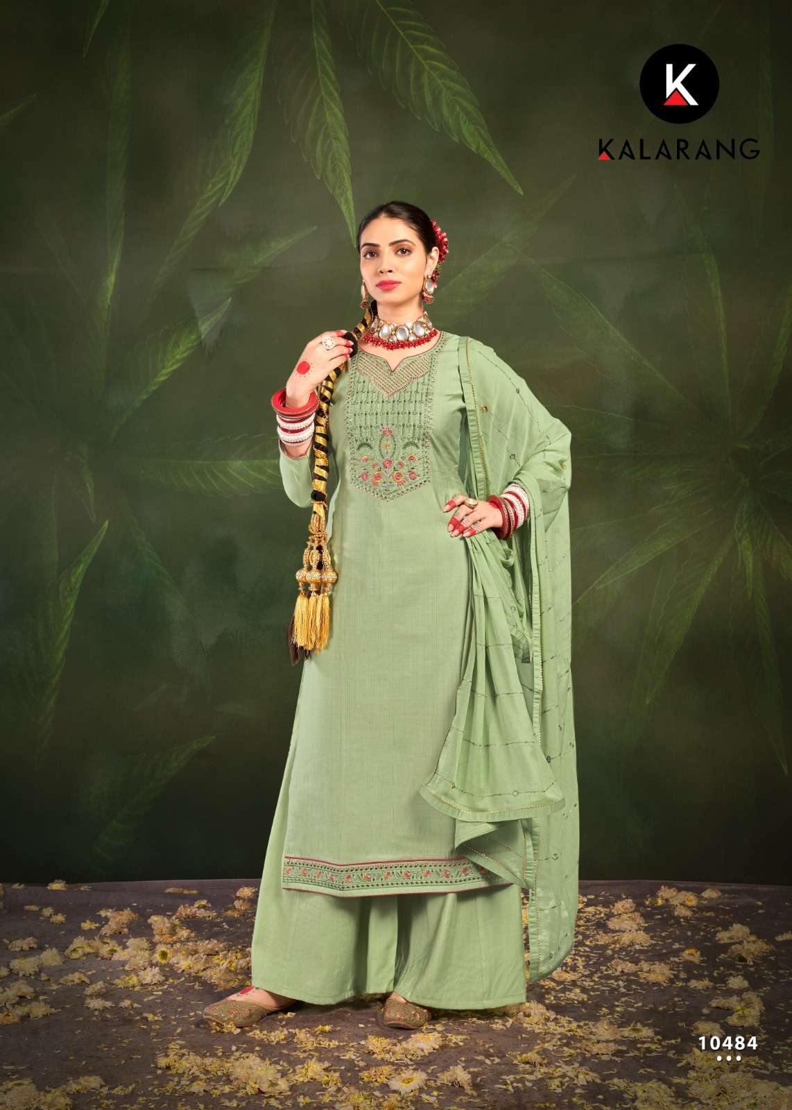 Kullpi By Kalarang 10481 To 10484 Series Designer Festive Suits Collection Beautiful Stylish Fancy Colorful Party Wear & Occasional Wear Pure Cotton Silk Dresses At Wholesale Price