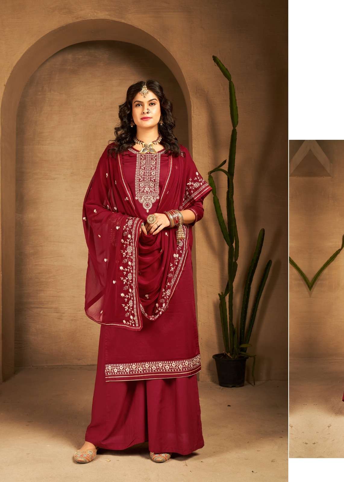 Angaar By Triple Aaa 10511 To 10516 Series Beautiful Sharara Suits Colorful Stylish Fancy Casual Wear & Ethnic Wear Jam Cotton Silk Dresses At Wholesale Price