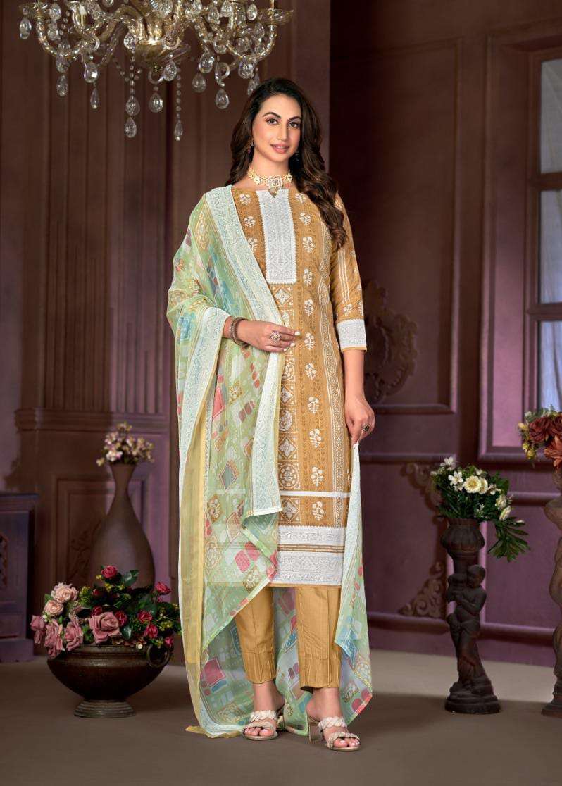 Batik By Skt Suit 80001 To 80008 Series Designer Festive Suits Beautiful Stylish Fancy Colorful Party Wear & Occasional Wear Pure Cotton Print Dresses At Wholesale Price