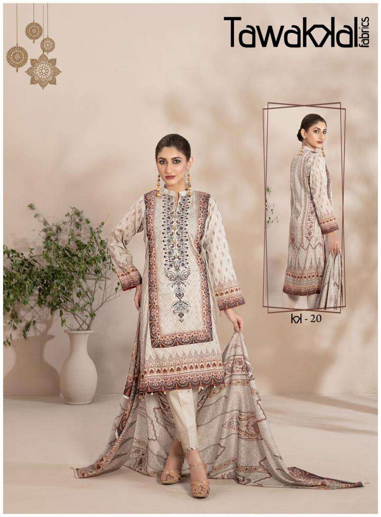Mehroz Vol-2 By Tawakkal Fab 11 To 20 Series Designer Festive Suits Beautiful Stylish Fancy Colorful Party Wear & Occasional Wear Pure Cotton Print Dresses At Wholesale Price