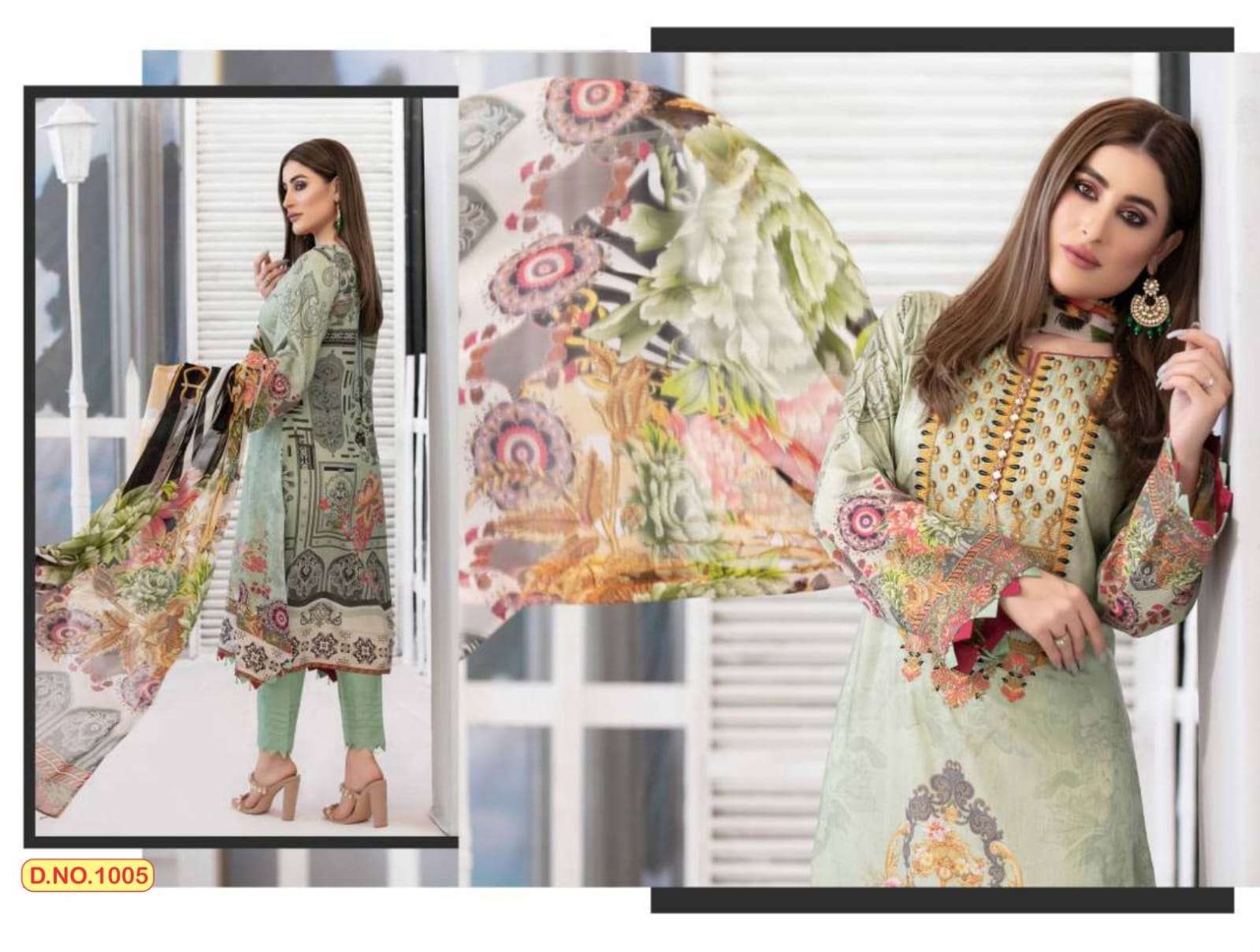 Aayat Vol-1 By Agha Noor 1001 To 1006 Series Beautiful Festive Suits Colorful Stylish Fancy Casual Wear & Ethnic Wear Pure Lawn Cotton Dresses At Wholesale Price