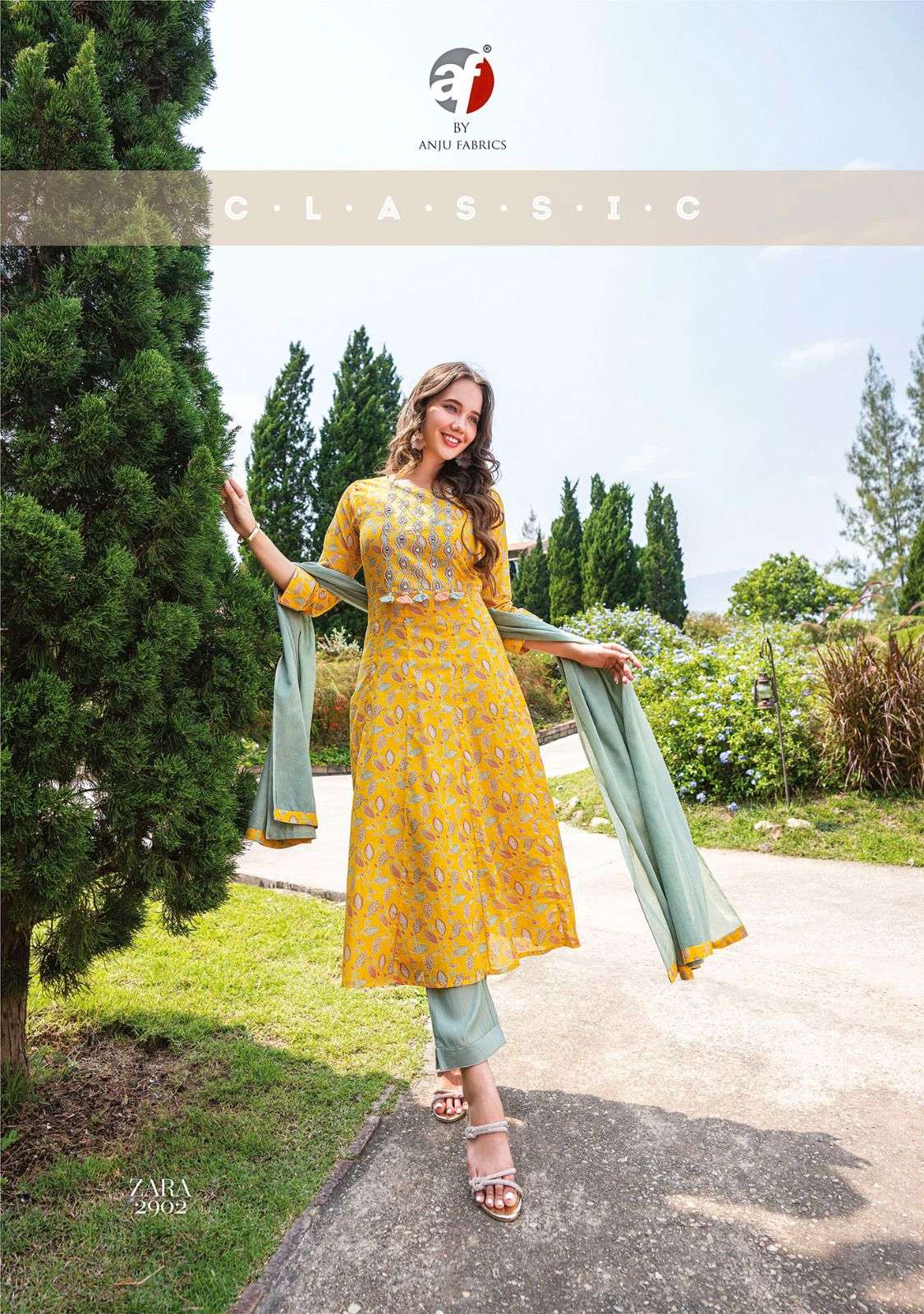 Zara Vol-3 By Anju Fabrics 2901 To 2905 Series Beautiful Festive Suits Colorful Stylish Fancy Casual Wear & Ethnic Wear Pure Cotton Dresses At Wholesale Price
