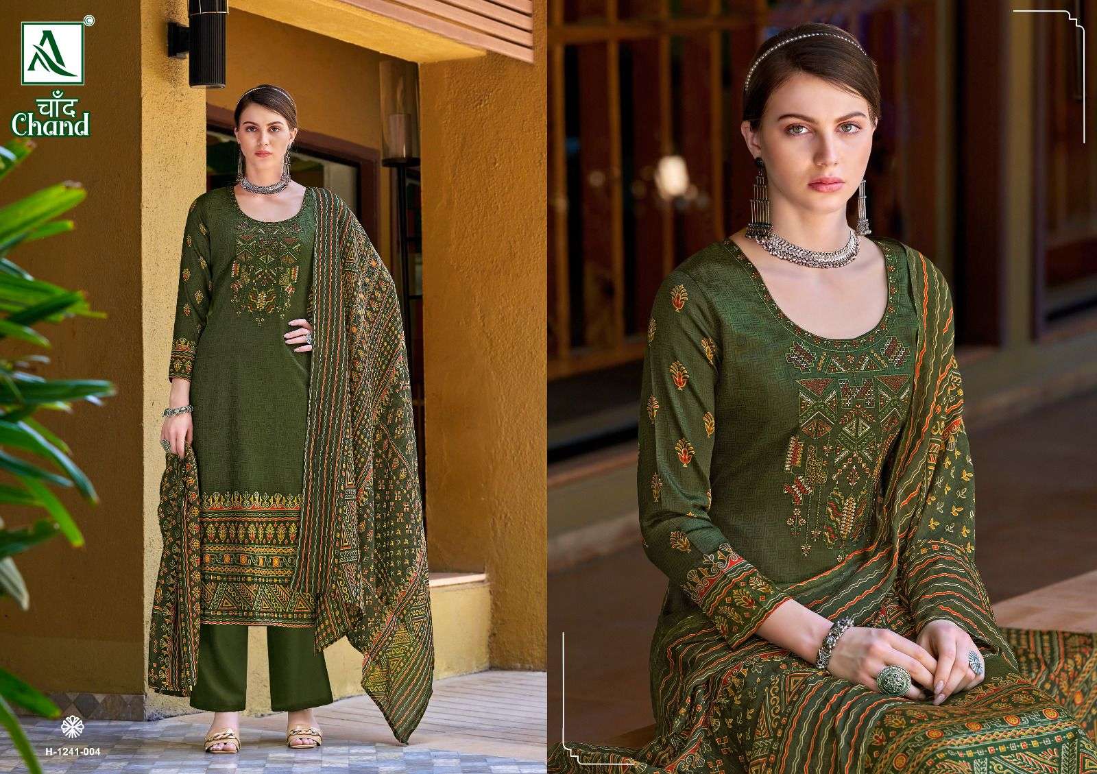 Chand By Alok Suits 1241-001 To 1241-008 Series Designer Festive Suits Beautiful Stylish Fancy Colorful Party Wear & Occasional Wear Pure Jam Print Dresses At Wholesale Price