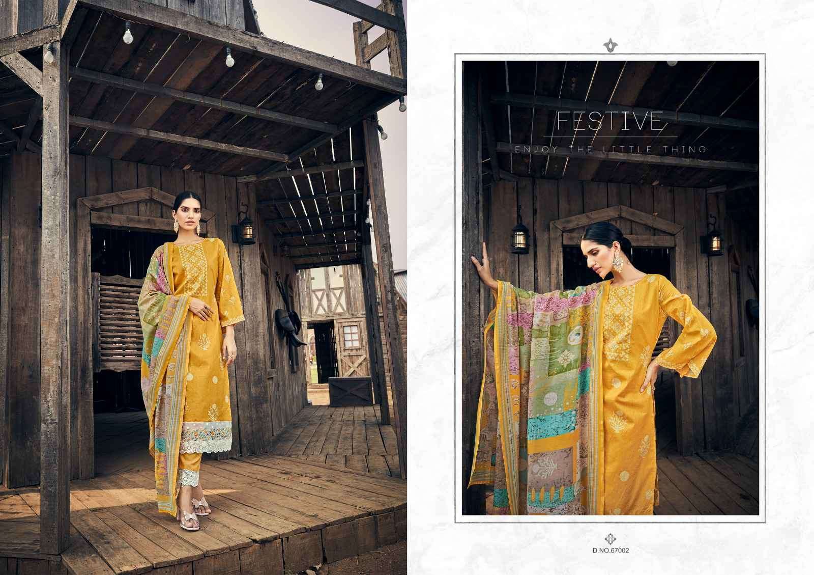 Nuraniyat By Masakali 67001 To 67008 Series Designer Sharara Suits Collection Beautiful Stylish Fancy Colorful Party Wear & Occasional Wear Pure Lawn Cotton Digital Print With Embroidered Dresses At Wholesale Price