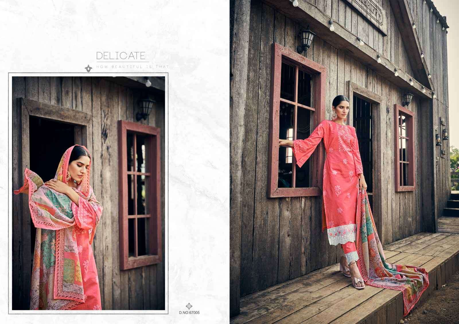 Nuraniyat By Masakali 67001 To 67008 Series Designer Sharara Suits Collection Beautiful Stylish Fancy Colorful Party Wear & Occasional Wear Pure Lawn Cotton Digital Print With Embroidered Dresses At Wholesale Price
