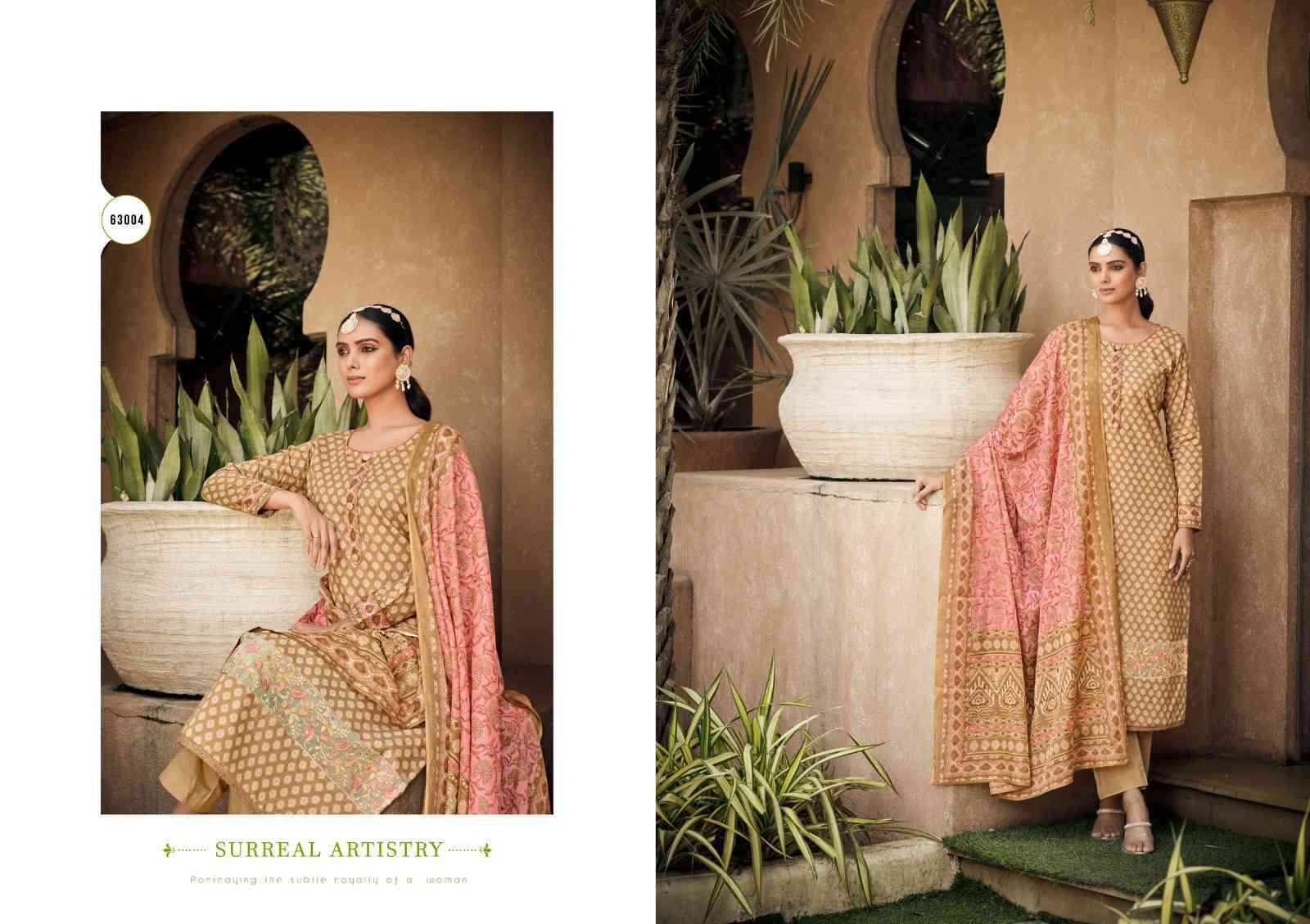 Elica By Masakali 63001 To 63008 Series Designer Sharara Suits Collection Beautiful Stylish Fancy Colorful Party Wear & Occasional Wear Pure Cambric Cotton Digital Print With Embroidered Dresses At Wholesale Price