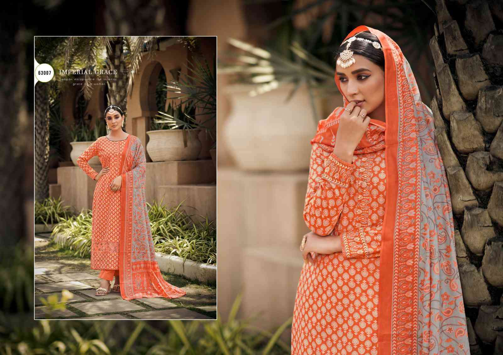 Elica By Masakali 63001 To 63008 Series Designer Sharara Suits Collection Beautiful Stylish Fancy Colorful Party Wear & Occasional Wear Pure Cambric Cotton Digital Print With Embroidered Dresses At Wholesale Price