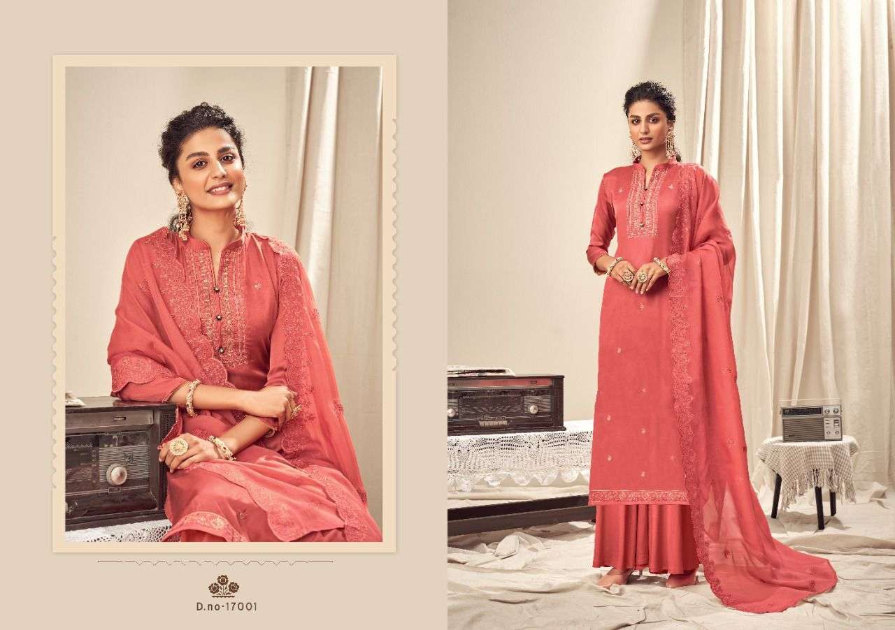 Numaise By Nishant Fashion 17001 To 17006 Series Beautiful Stylish Suits Fancy Colorful Casual Wear & Ethnic Wear & Ready To Wear Pure Modal Silk With Embroidered Dresses At Wholesale Price