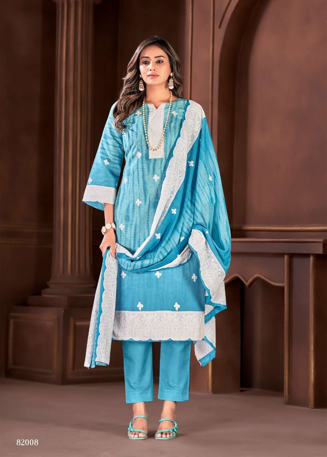 Adhira Vol-5 By Skt Suits 82001 To 82008 Series Beautiful Festive Suits Colorful Stylish Fancy Casual Wear & Ethnic Wear Pure Cotton Dresses At Wholesale Price