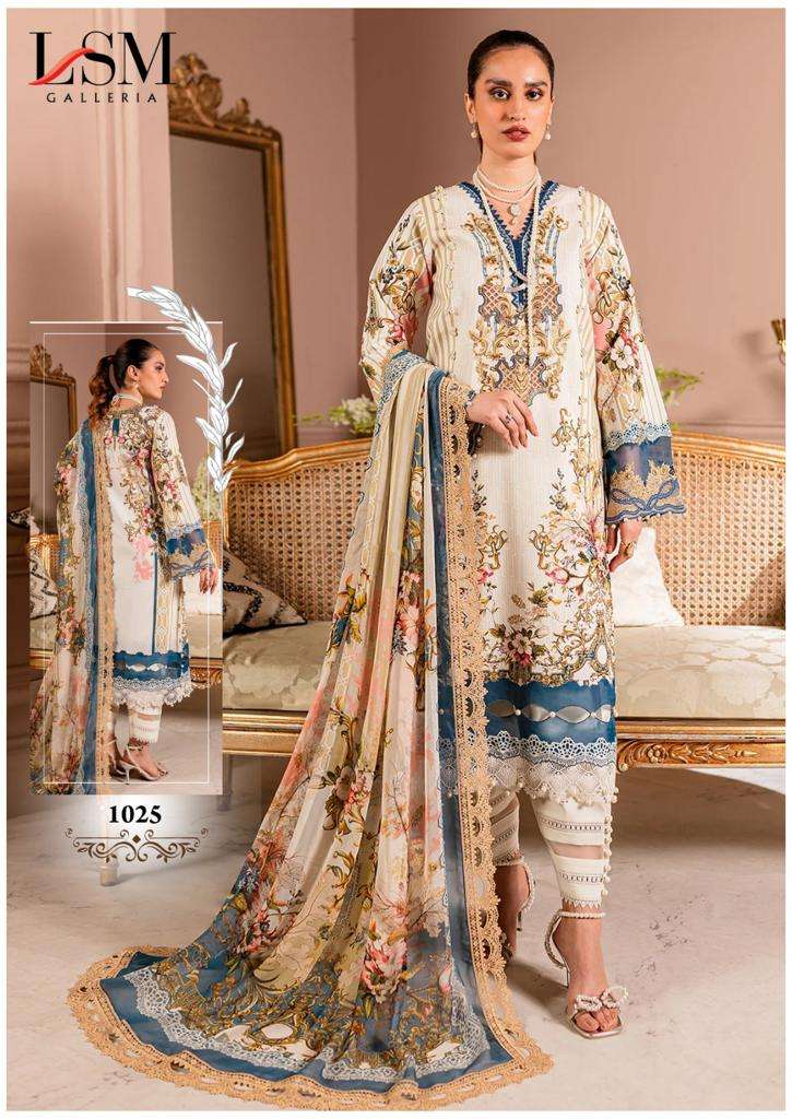 Parian Dream Vol-3 By Lsm Galleria 1021 To 1026 Series Beautiful Pakistani Suits Stylish Fancy Colorful Casual Wear & Ethnic Wear Pure Lawn Dresses At Wholesale Price