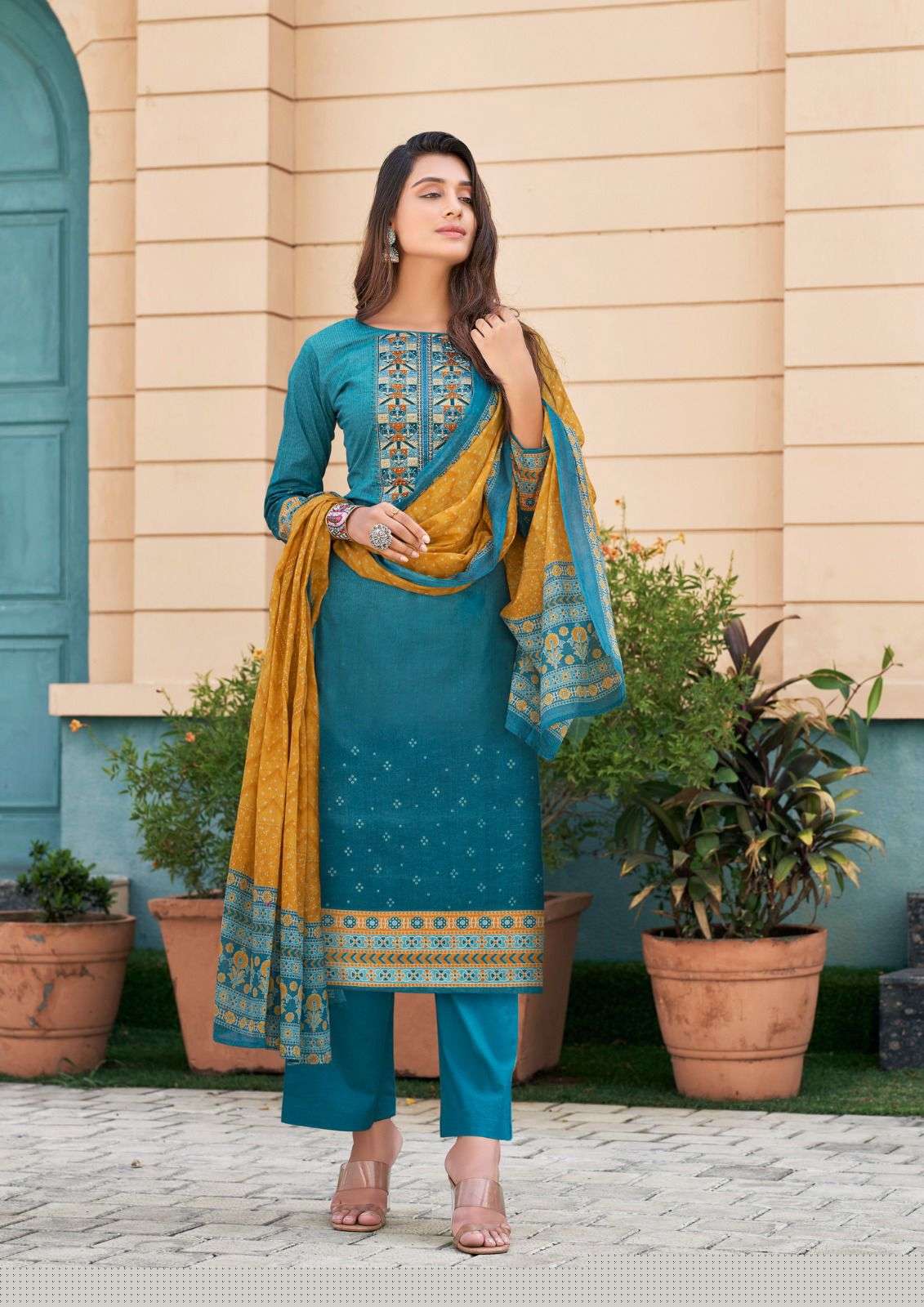 Naishaa Vol-3 By Yashika Trends 3001 To 3008 Series Beautiful Stylish Festive Suits Fancy Colorful Casual Wear & Ethnic Wear & Ready To Wear Pure Cotton Print Dresses At Wholesale Price