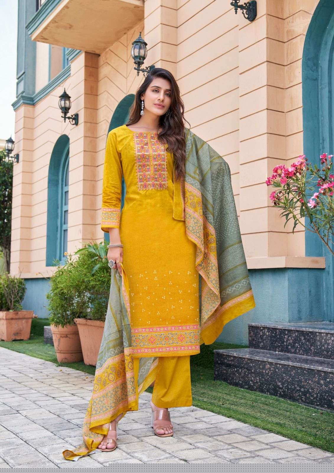 Naishaa Vol-3 By Yashika Trends 3001 To 3008 Series Beautiful Stylish Festive Suits Fancy Colorful Casual Wear & Ethnic Wear & Ready To Wear Pure Cotton Print Dresses At Wholesale Price