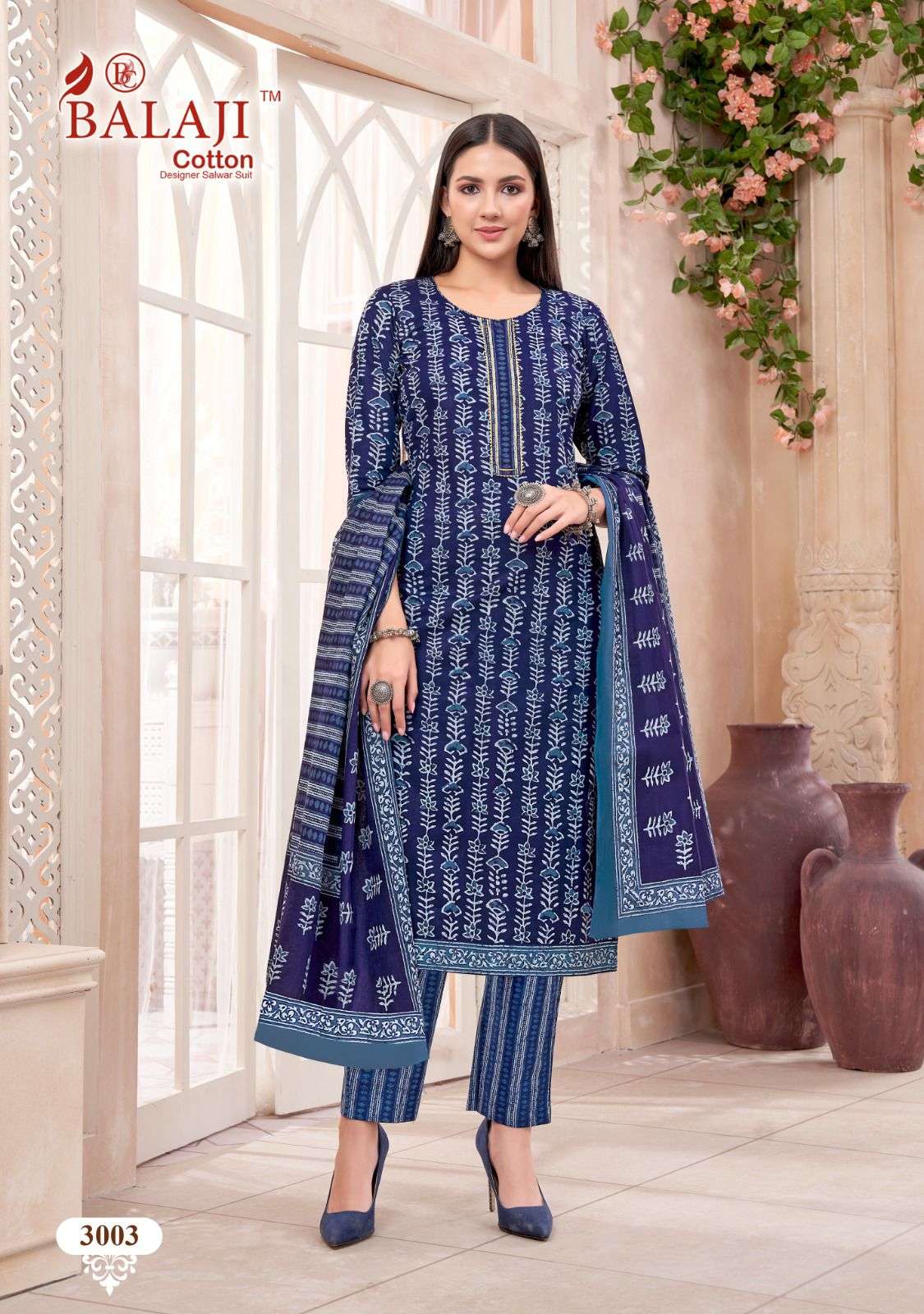Battik Art Work Vol-3 By Balaji Cotton 3001 To 3012 Series Beautiful Festive Suits Colorful Stylish Fancy Casual Wear & Ethnic Wear Pure Cotton Print Dresses At Wholesale Price