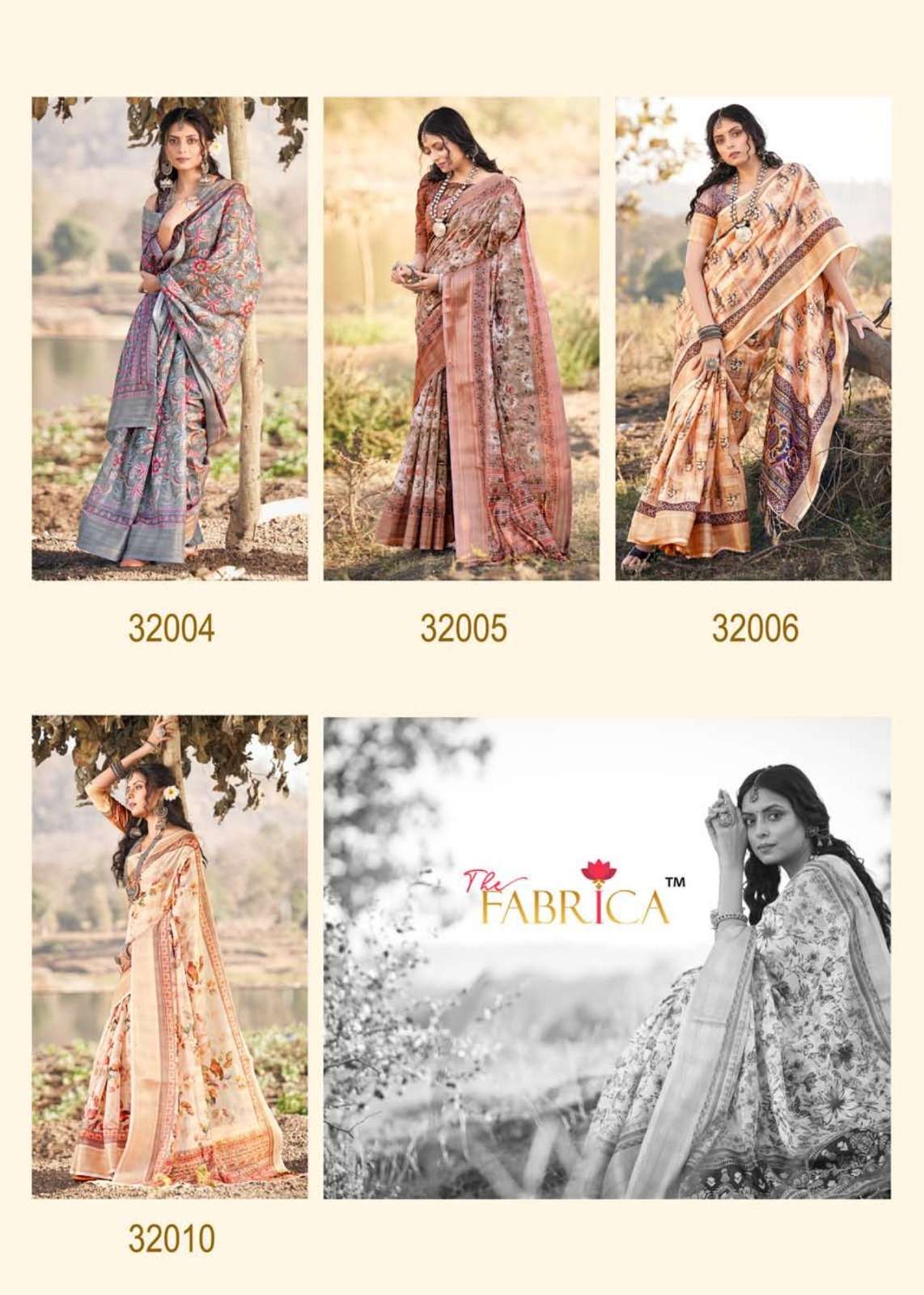 Sumitra By The Fabrica 32001 To 32010 Series Indian Traditional Wear Collection Beautiful Stylish Fancy Colorful Party Wear & Occasional Wear Soft Cotton Sarees At Wholesale Price