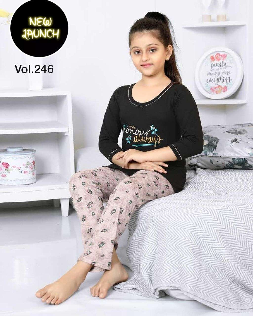 Fashion Talk Vol-246 By Fashion Talk 246-A To 246-F Series Beautiful Stylish Fancy Colorful Casual Wear & Ethnic Wear Hosiery Cotton Gowns At Wholesale Price