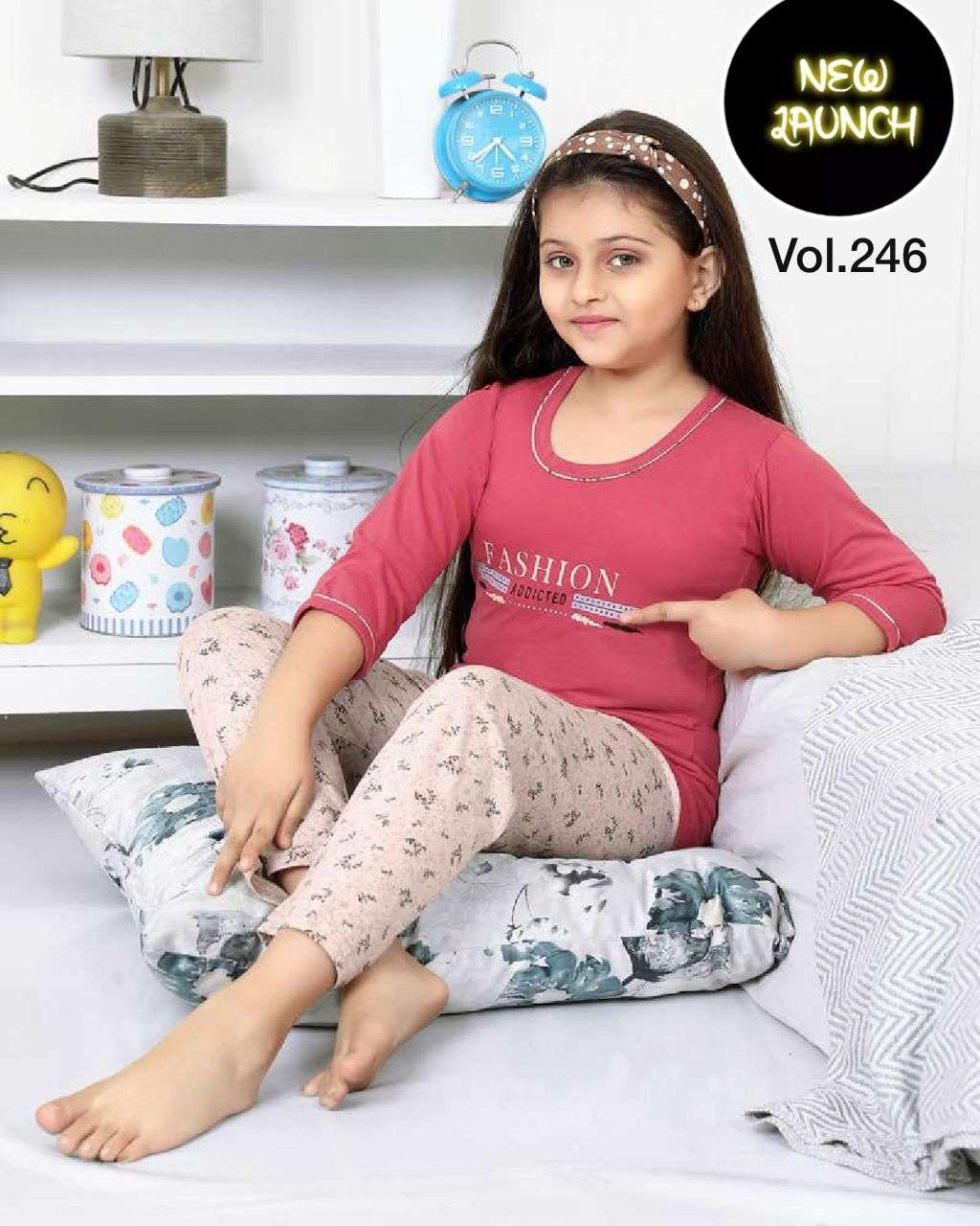 Fashion Talk Vol-246 By Fashion Talk 246-A To 246-F Series Beautiful Stylish Fancy Colorful Casual Wear & Ethnic Wear Hosiery Cotton Gowns At Wholesale Price