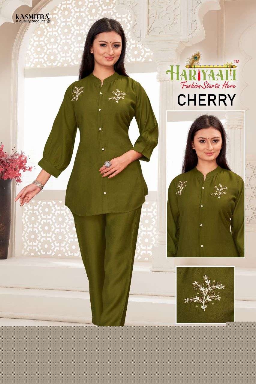 Cherry By Hariyaali 01 To 06 Series Beautiful Stylish Fancy Colorful Casual Wear & Ethnic Wear Silk Tops With Bottom At Wholesale Price