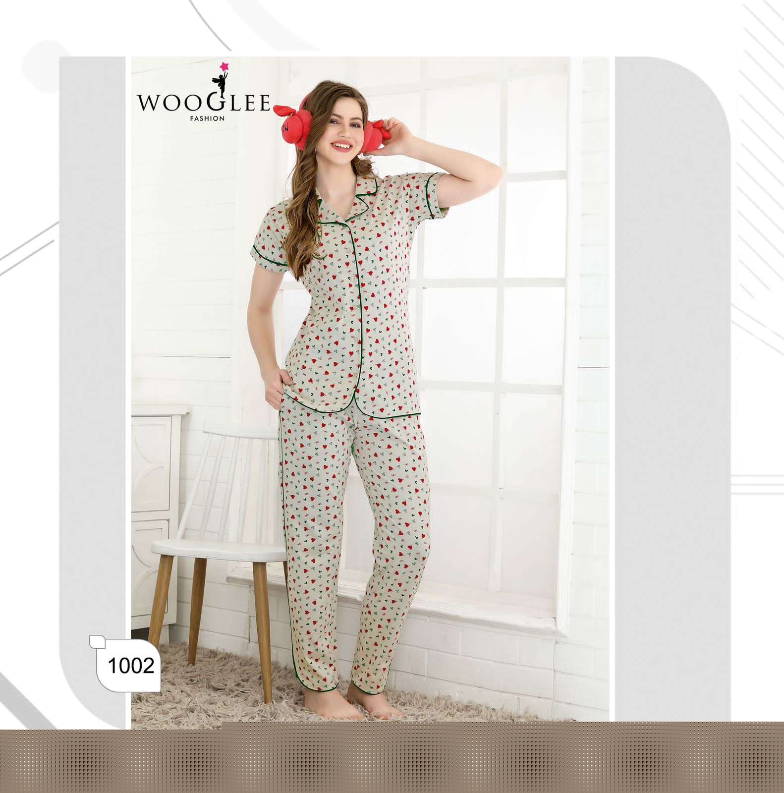 Night Out Vol-3 By Wooglee 1001 To 1006 Series Beautiful Stylish Fancy Colorful Casual Wear & Ethnic Wear Hosiery Cotton Night Suits At Wholesale Price