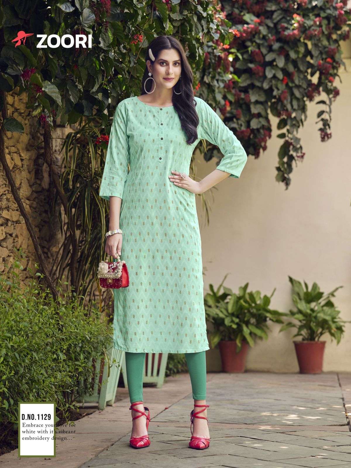 Akshara Vol-22 By Zoori 1129 To 1133 Series Designer Stylish Fancy Colorful Beautiful Party Wear & Ethnic Wear Collection Rayon Print Kurtis At Wholesale Price