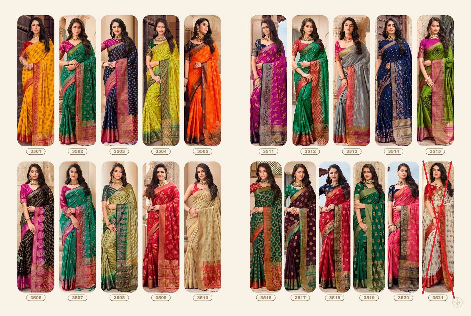Ruchi Silk Vol-3 By Pankh Creation 3501 To 3521 Series Indian Traditional Wear Collection Beautiful Stylish Fancy Colorful Party Wear & Occasional Wear Raw Silk Sarees At Wholesale Price