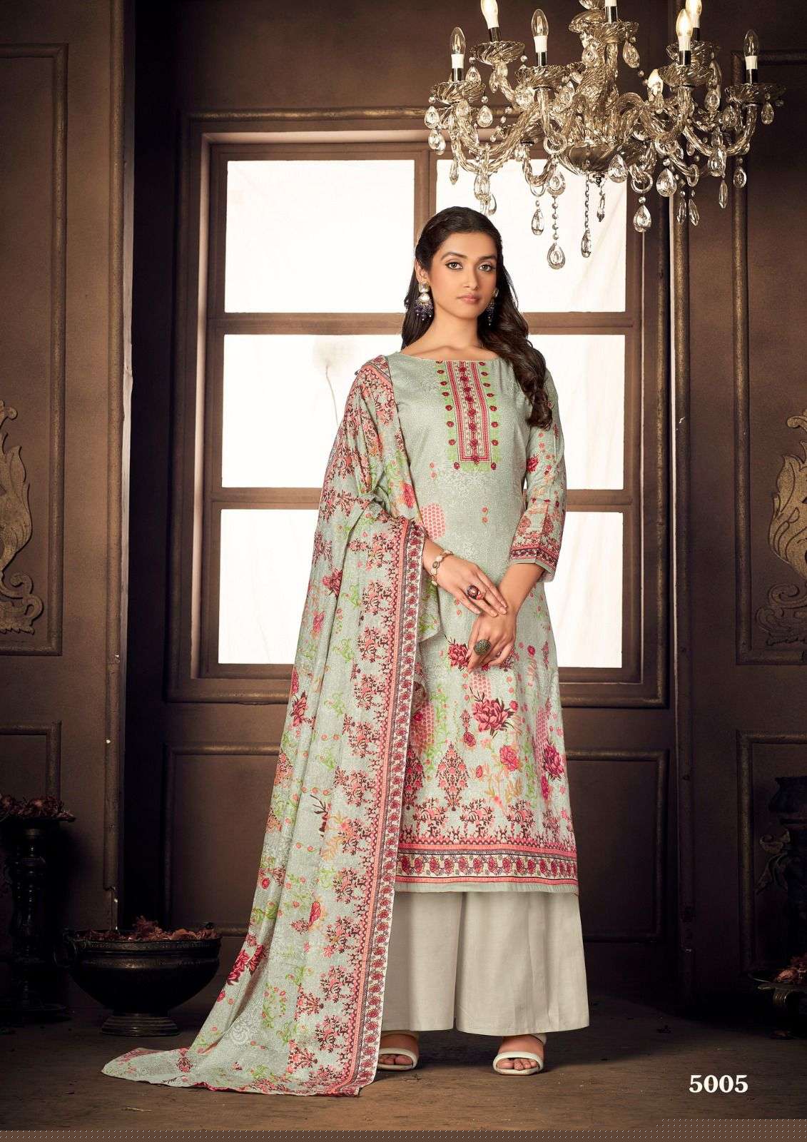 Riana Vol-5 By Yashika Trends 5001 To 5010 Series Beautiful Suits Colorful Stylish Fancy Casual Wear & Ethnic Wear Pure Lawn Print Dresses At Wholesale Price