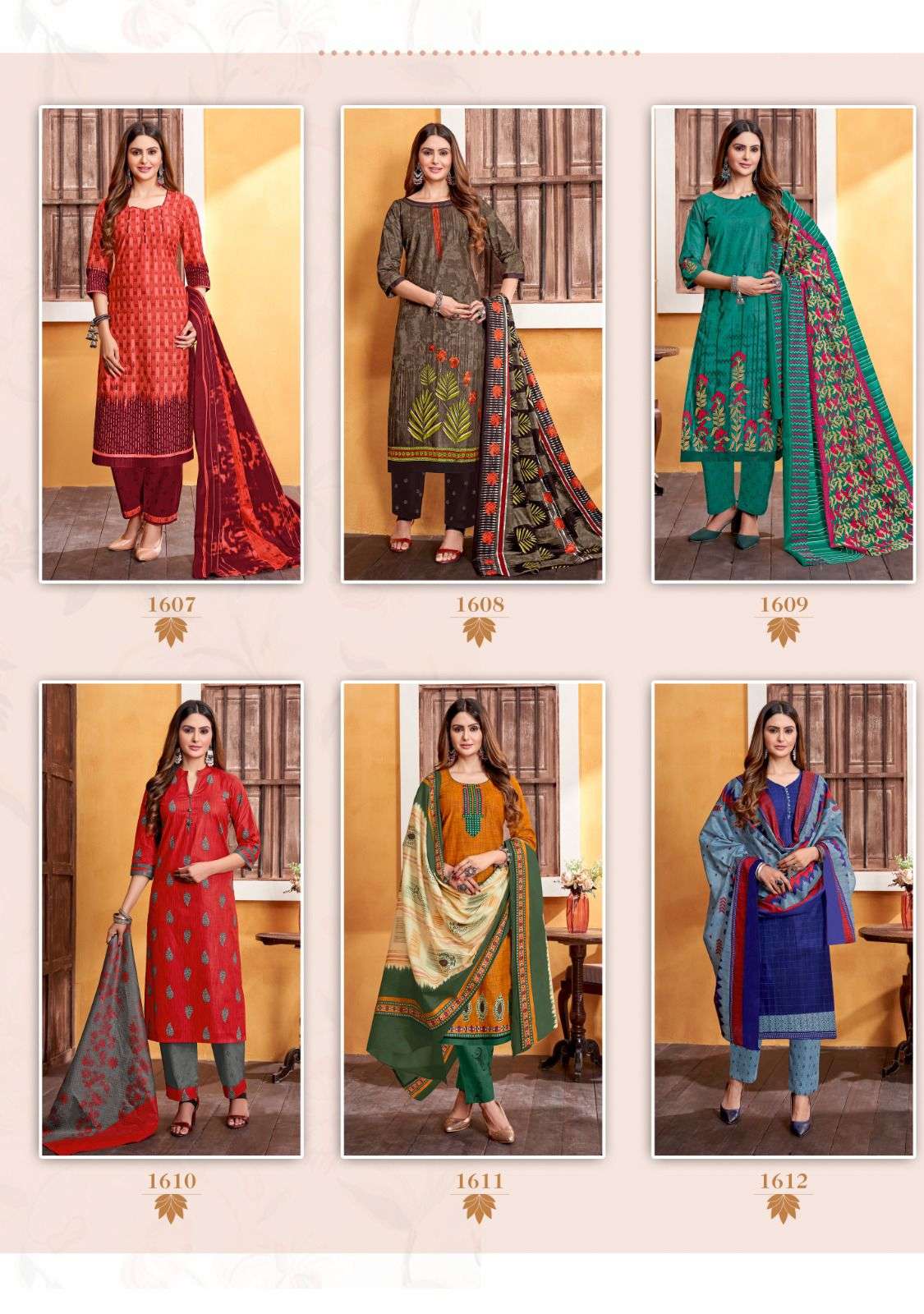 Hungama Vol-16 By Balaji Cotton 1601 To 1612 Series Beautiful Stylish Festive Suits Fancy Colorful Casual Wear & Ethnic Wear & Ready To Wear Pure Cotton Print Dresses At Wholesale Price