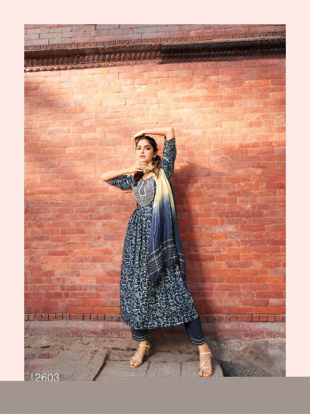 Naira Queen Vol-3 By Wanna 2601 To 2603 Series Designer Festive Suits Beautiful Fancy Colorful Stylish Party Wear & Occasional Wear Viscose Rayon Dresses At Wholesale Price
