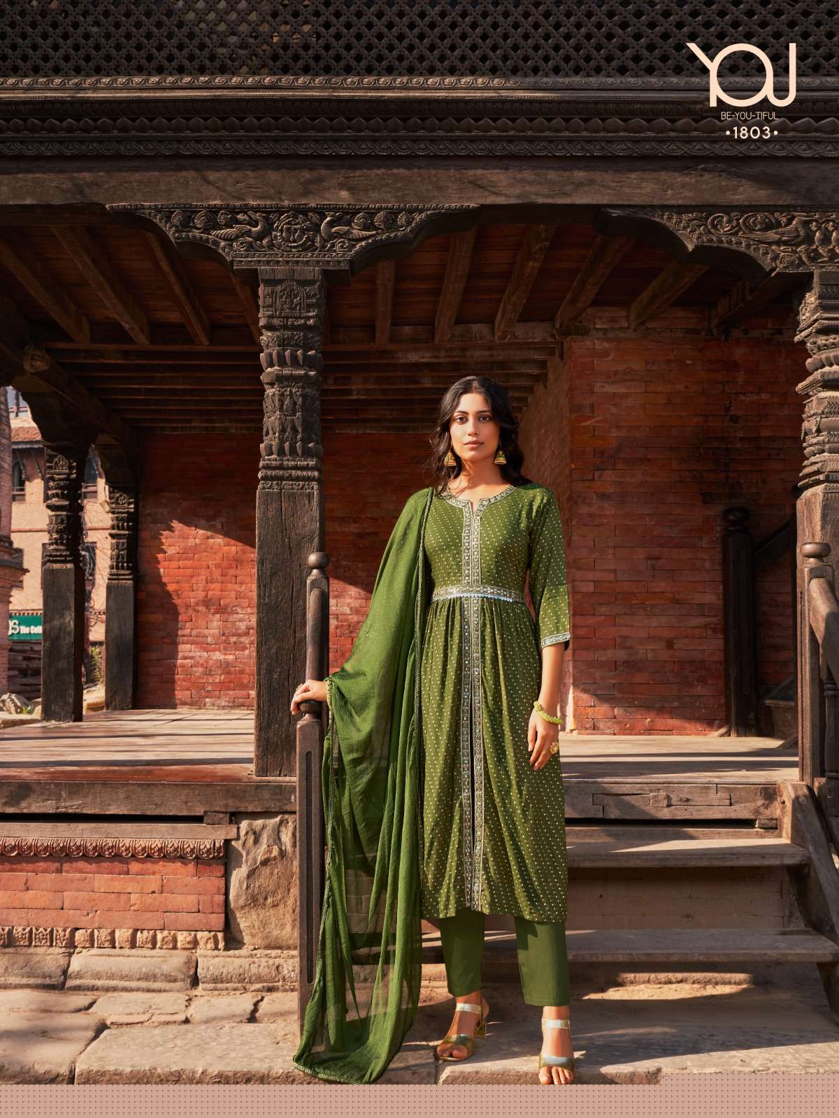 Biba By You 1801 To 1806 Series Designer Festive Suits Beautiful Fancy Colorful Stylish Party Wear & Occasional Wear Rayon Print Dresses At Wholesale Price