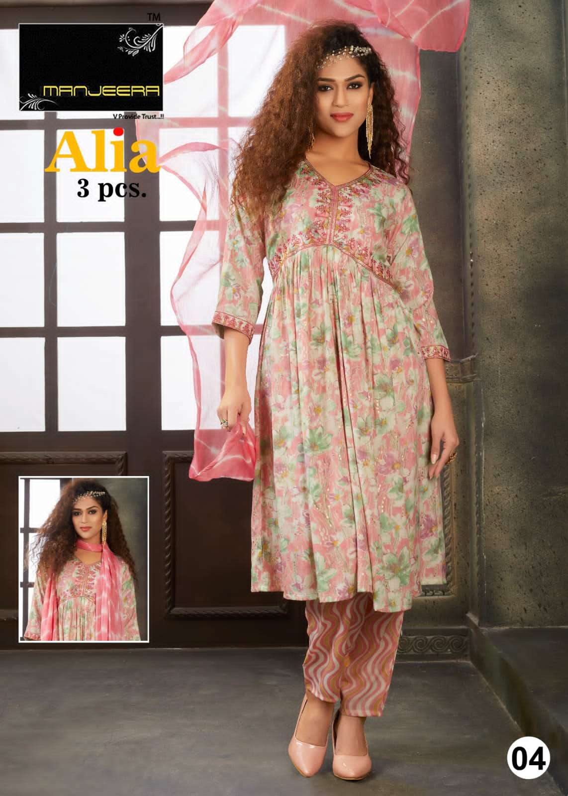 Alia By Manjeera 01 To 10 Series Beautiful Stylish Festive Suits Fancy Colorful Casual Wear & Ethnic Wear & Ready To Wear Capsule Print Dresses At Wholesale Price
