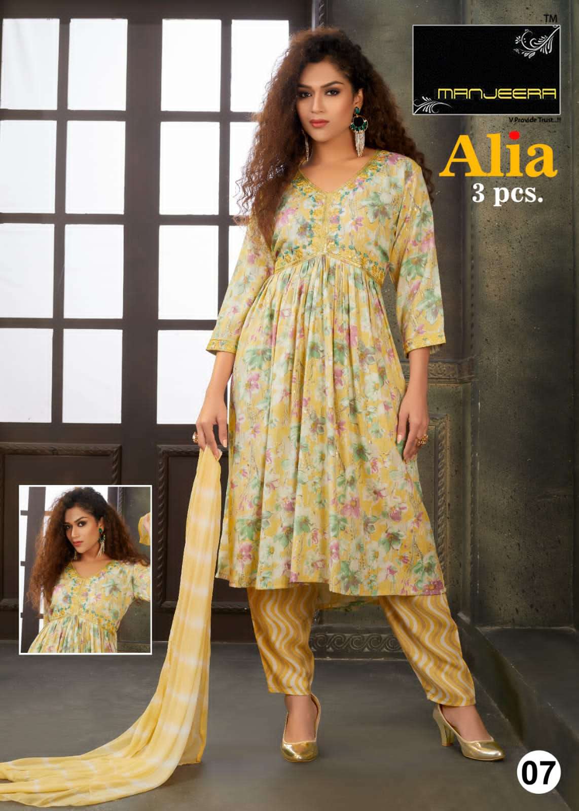 Alia By Manjeera 01 To 10 Series Beautiful Stylish Festive Suits Fancy Colorful Casual Wear & Ethnic Wear & Ready To Wear Capsule Print Dresses At Wholesale Price