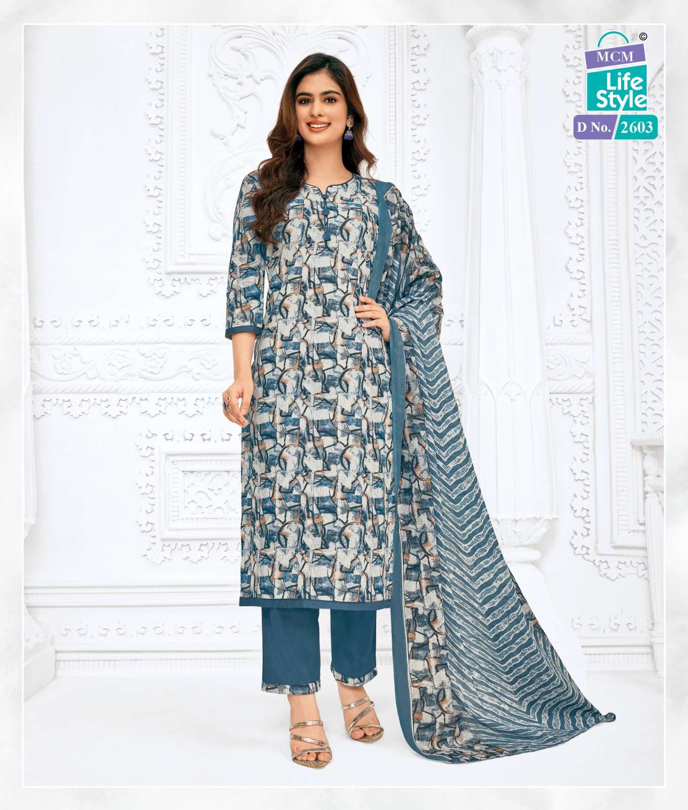 Priyalaxmi Vol-26 By Mcm Lifestyle 2601 To 2624 Series Beautiful Festive Suits Colorful Stylish Fancy Casual Wear & Ethnic Wear Pure Cotton Print Dresses At Wholesale Price