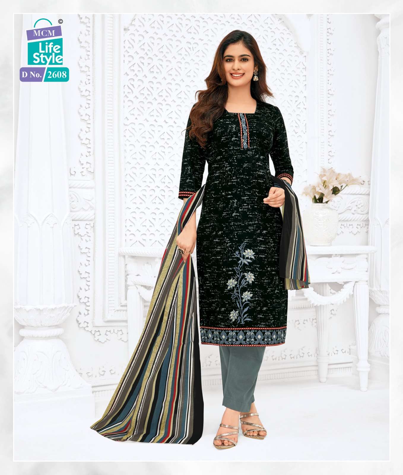 Priyalaxmi Vol-26 By Mcm Lifestyle 2601 To 2624 Series Beautiful Festive Suits Colorful Stylish Fancy Casual Wear & Ethnic Wear Pure Cotton Print Dresses At Wholesale Price