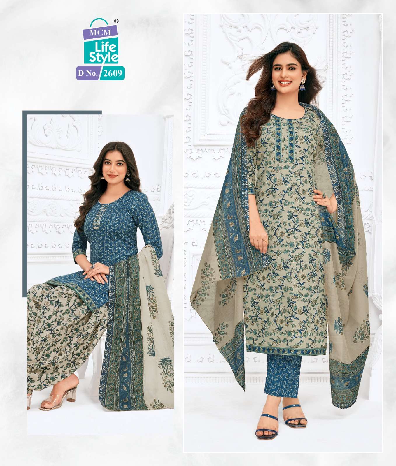 Priyalaxmi Vol-26 By Mcm Lifestyle 2601 To 2624 Series Beautiful Festive Suits Colorful Stylish Fancy Casual Wear & Ethnic Wear Pure Cotton Print Dresses At Wholesale Price