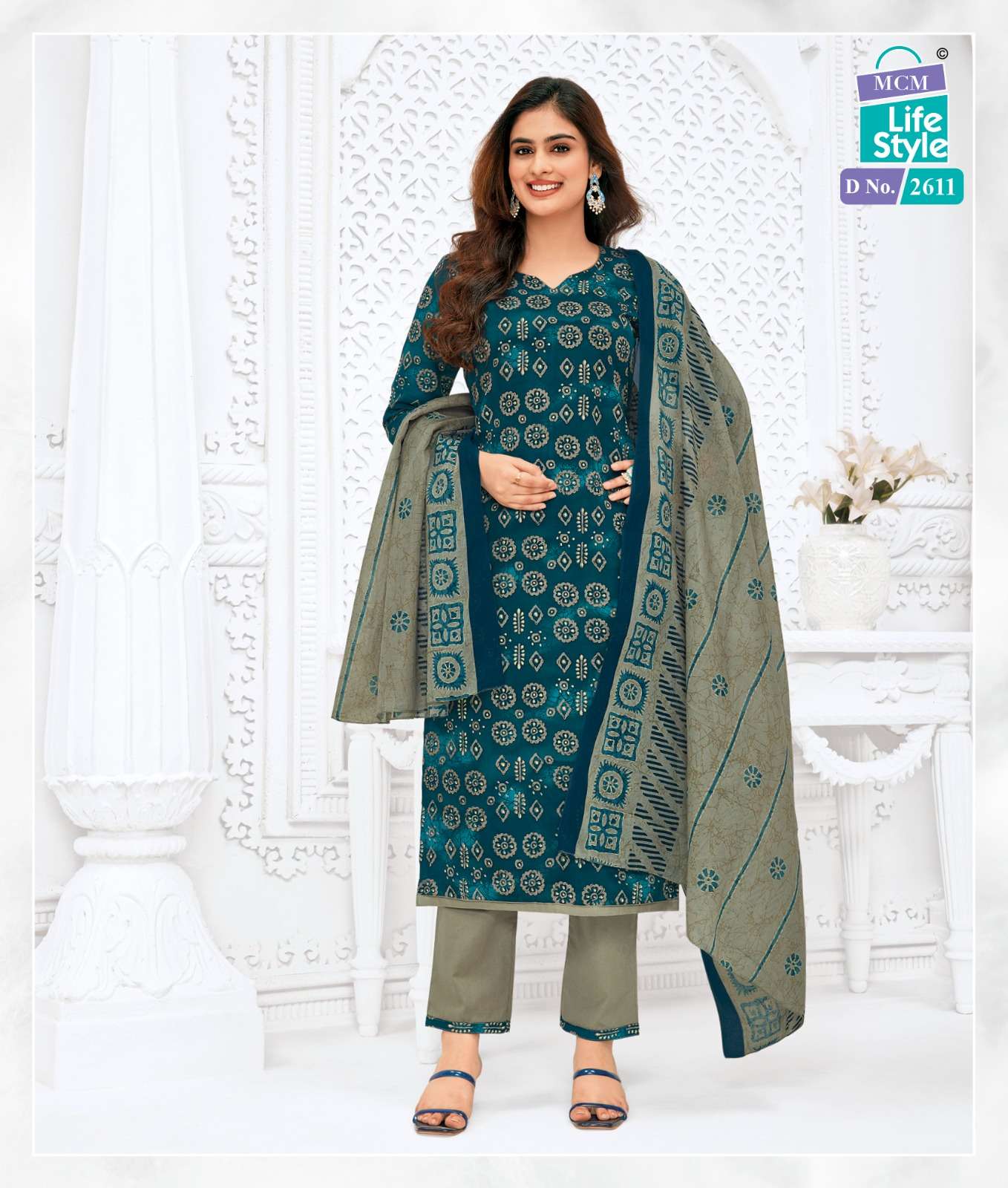 Priyalaxmi Vol-26 By Mcm Lifestyle 2601 To 2624 Series Beautiful Festive Suits Colorful Stylish Fancy Casual Wear & Ethnic Wear Pure Cotton Print Dresses At Wholesale Price