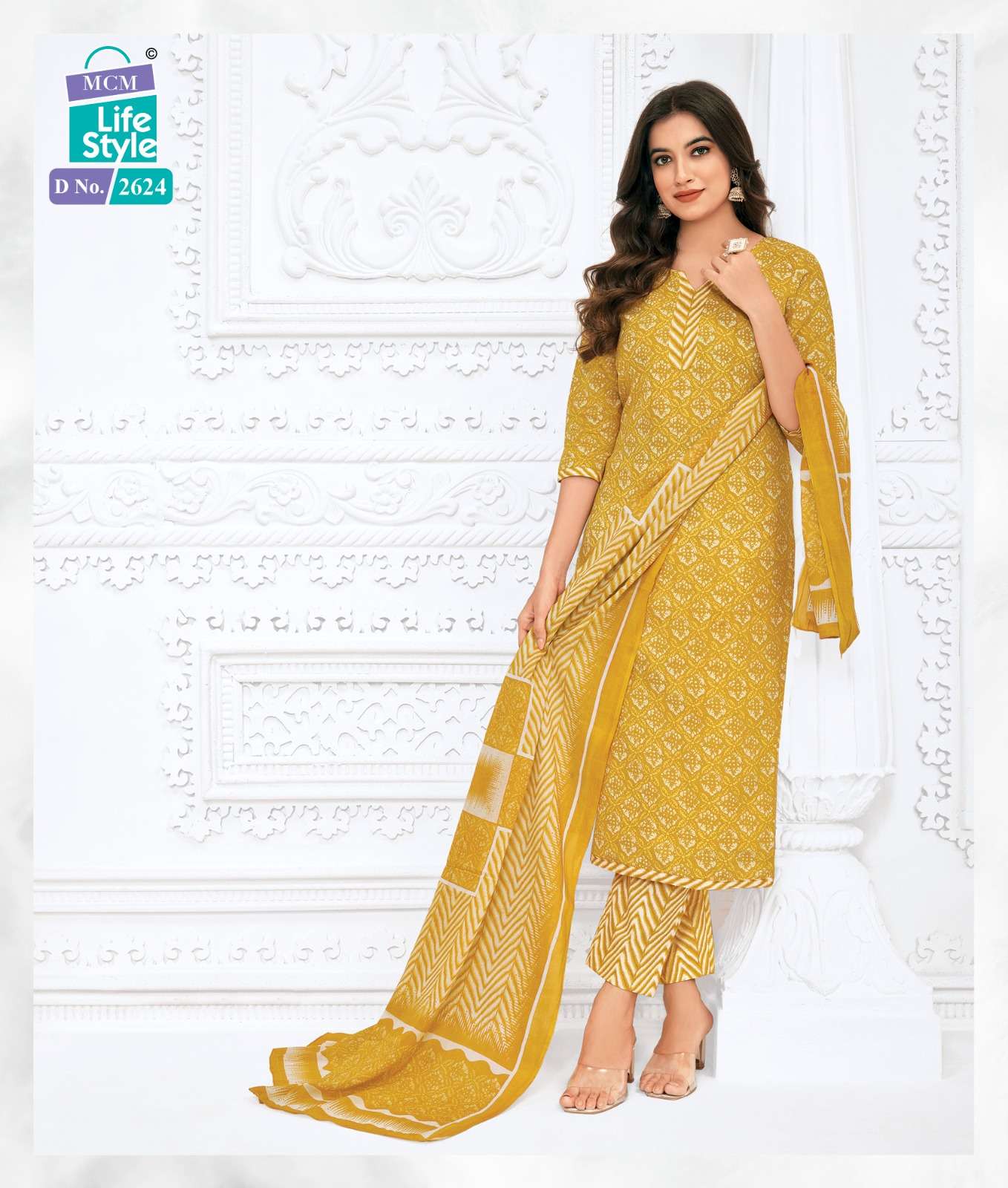 Priyalaxmi Vol-26 By Mcm Lifestyle 2601 To 2624 Series Beautiful Festive Suits Colorful Stylish Fancy Casual Wear & Ethnic Wear Pure Cotton Print Dresses At Wholesale Price