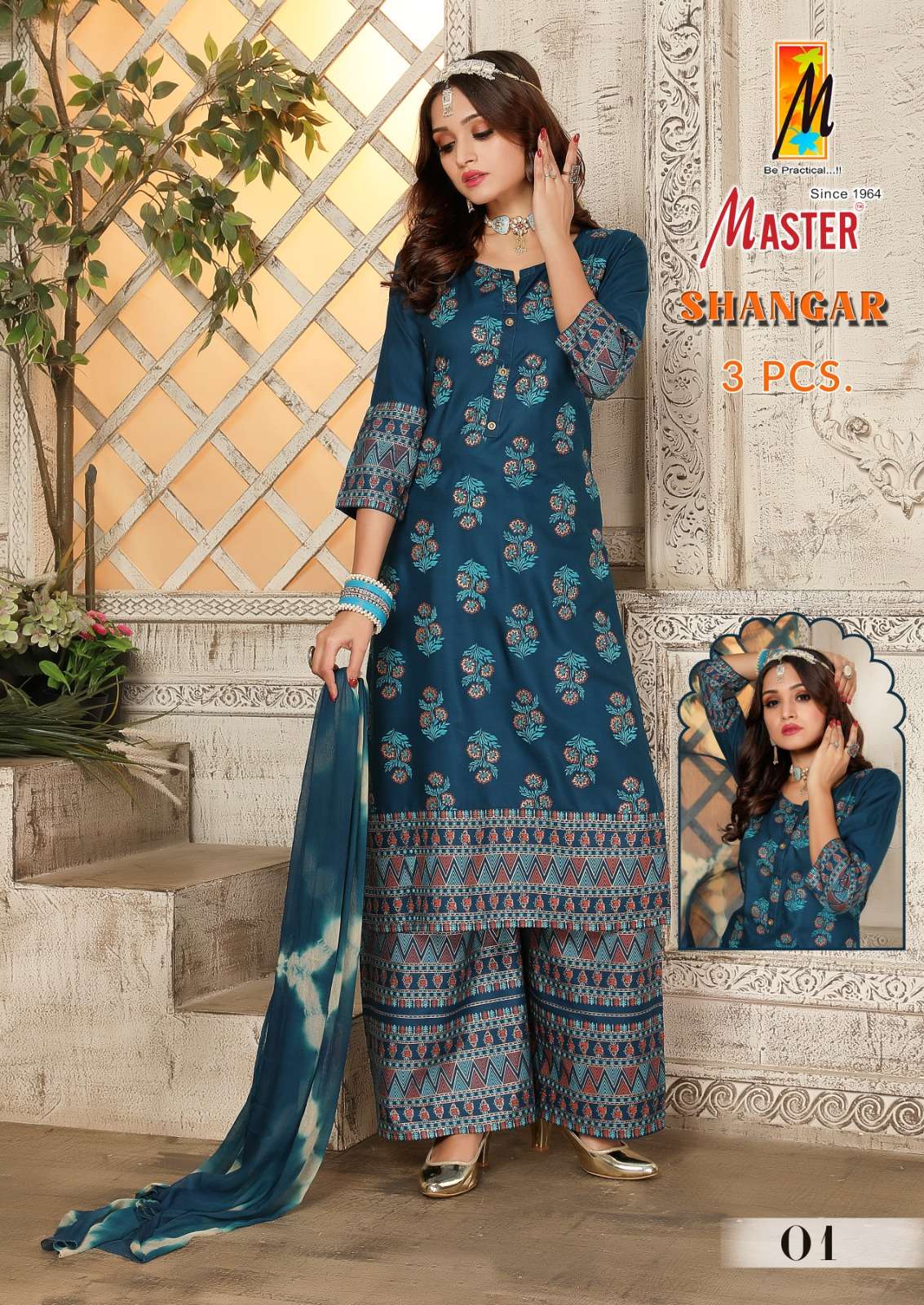 Shangar By Master 01 To 08 Series Beautiful Stylish Suits Fancy Colorful Casual Wear & Ethnic Wear & Ready To Wear Rayon Dresses At Wholesale Price