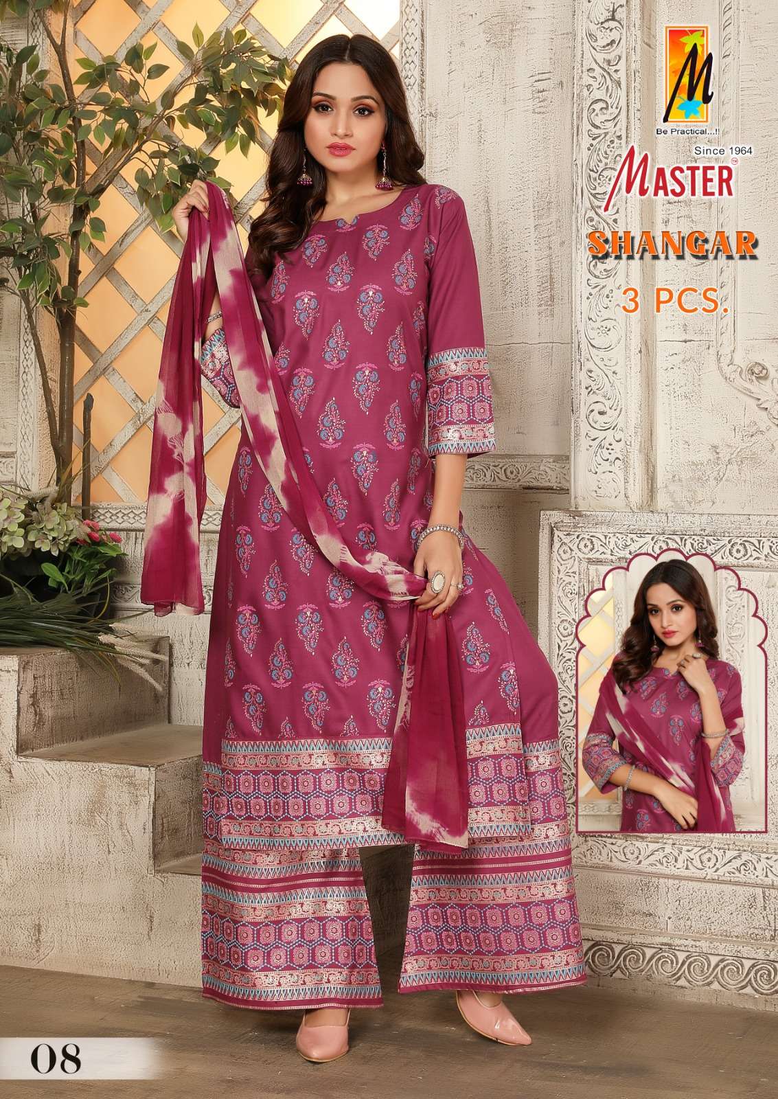 Shangar By Master 01 To 08 Series Beautiful Stylish Suits Fancy Colorful Casual Wear & Ethnic Wear & Ready To Wear Rayon Dresses At Wholesale Price