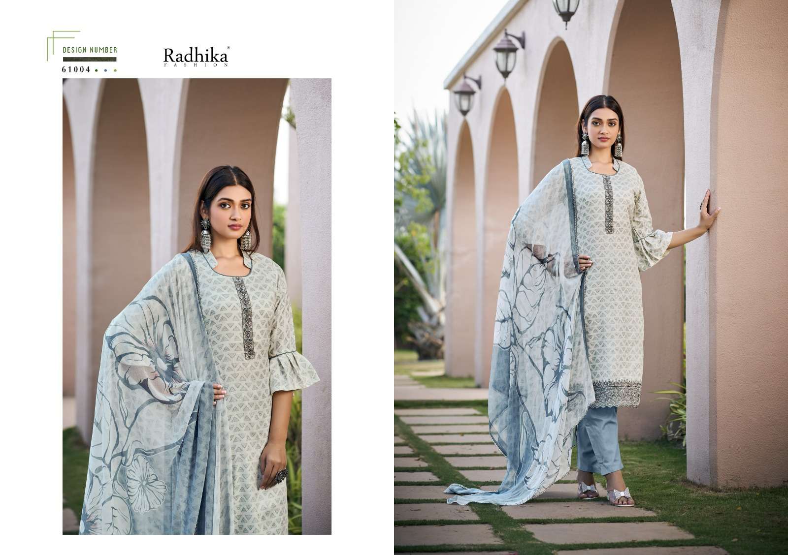 Naira By Azara 61001 To 61006 Series Beautiful Pakistani Suits Colorful Stylish Fancy Casual Wear Cotton Print Embroidered Dresses At Wholesale Price