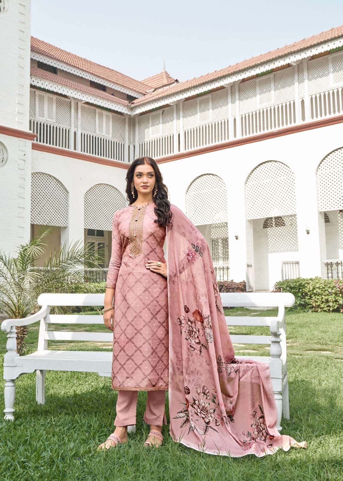 Mahiraah By Bela Fashion 3852 To 3858 Series Beautiful Festive Suits Colorful Stylish Fancy Casual Wear & Ethnic Wear Pure Muslin Jacquard Dresses At Wholesale Price