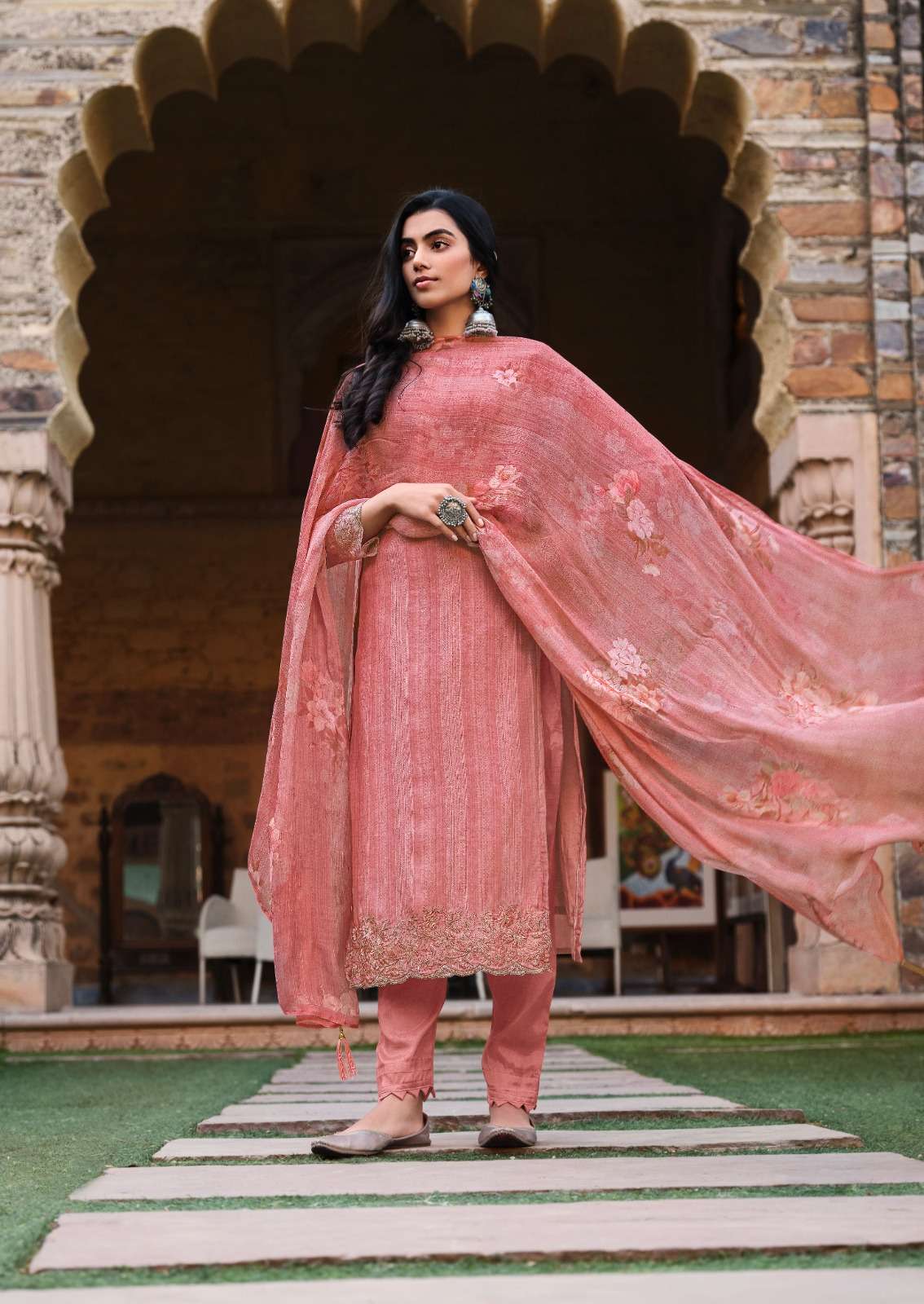 Adah By Bela Fashion 4005 To 4011 Series Beautiful Festive Suits Colorful Stylish Fancy Casual Wear & Ethnic Wear Pure Muslin Silk Dresses At Wholesale Price