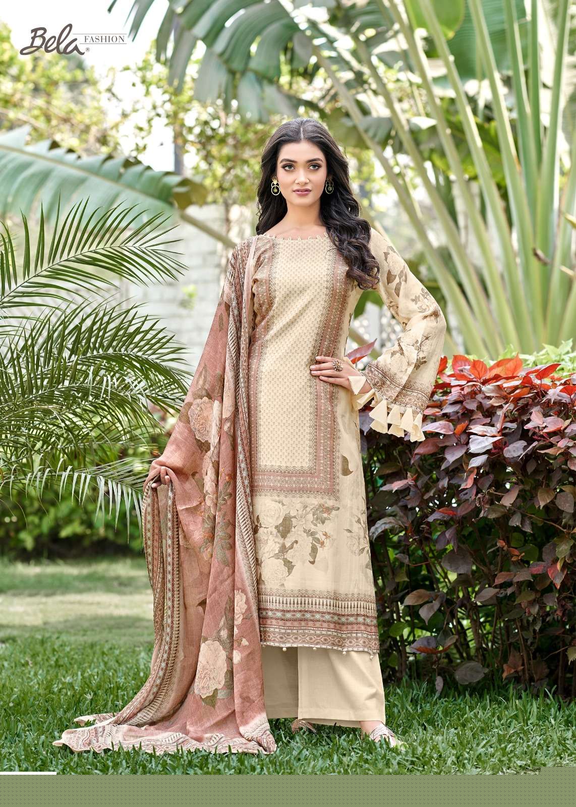 Noor By Bela Fashion 3870 To 3876 Series Beautiful Festive Suits Colorful Stylish Fancy Casual Wear & Ethnic Wear Cotton Silk Dresses At Wholesale Price