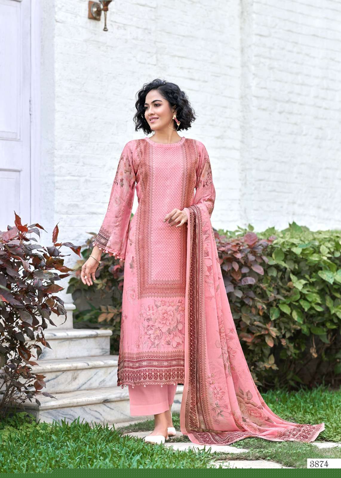 Noor By Bela Fashion 3870 To 3876 Series Beautiful Festive Suits Colorful Stylish Fancy Casual Wear & Ethnic Wear Cotton Silk Dresses At Wholesale Price