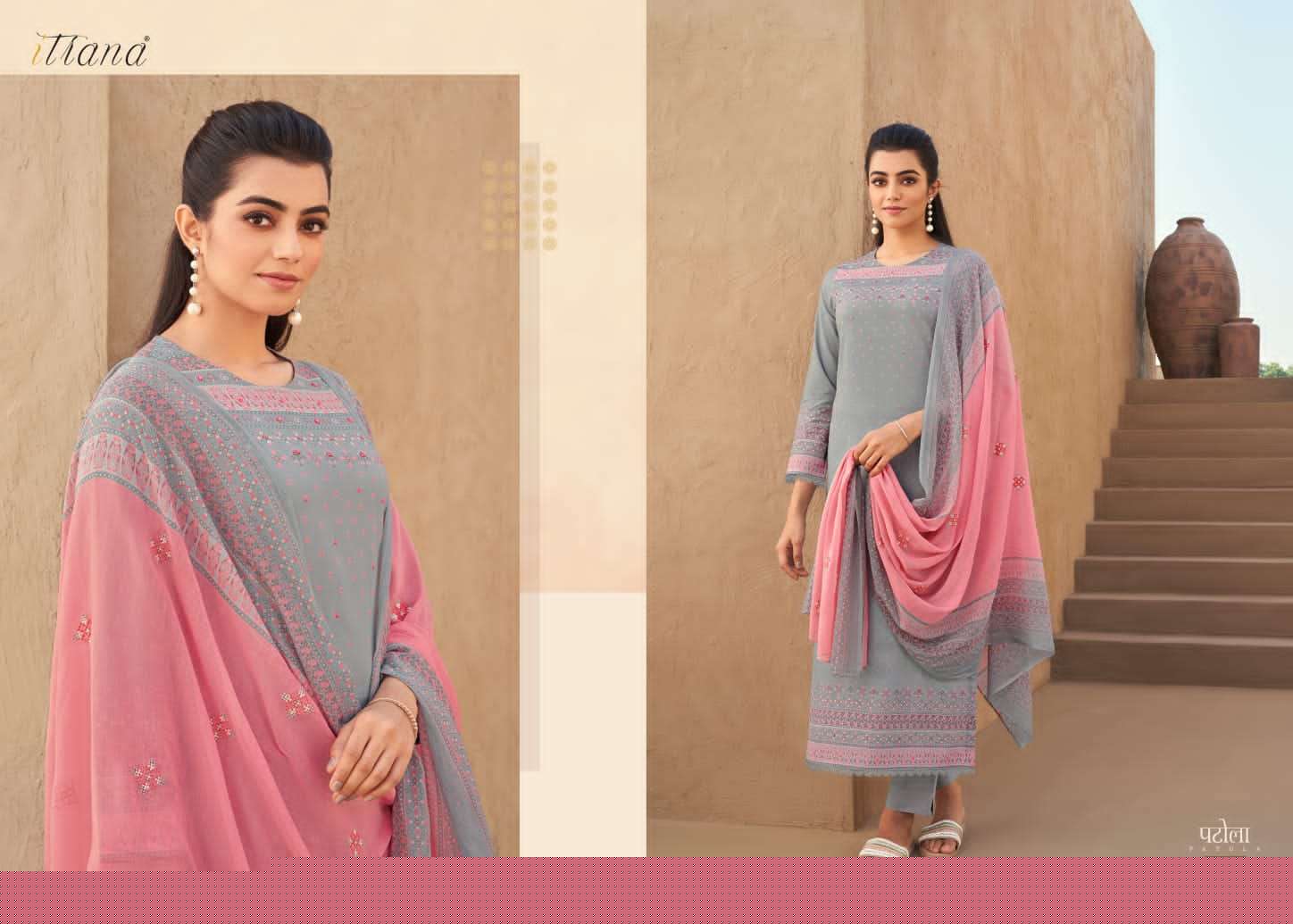 Patola By Itrana Beautiful Suits Colorful Stylish Fancy Casual Wear & Ethnic Wear Pure Lawn Cotton Dresses At Wholesale Price