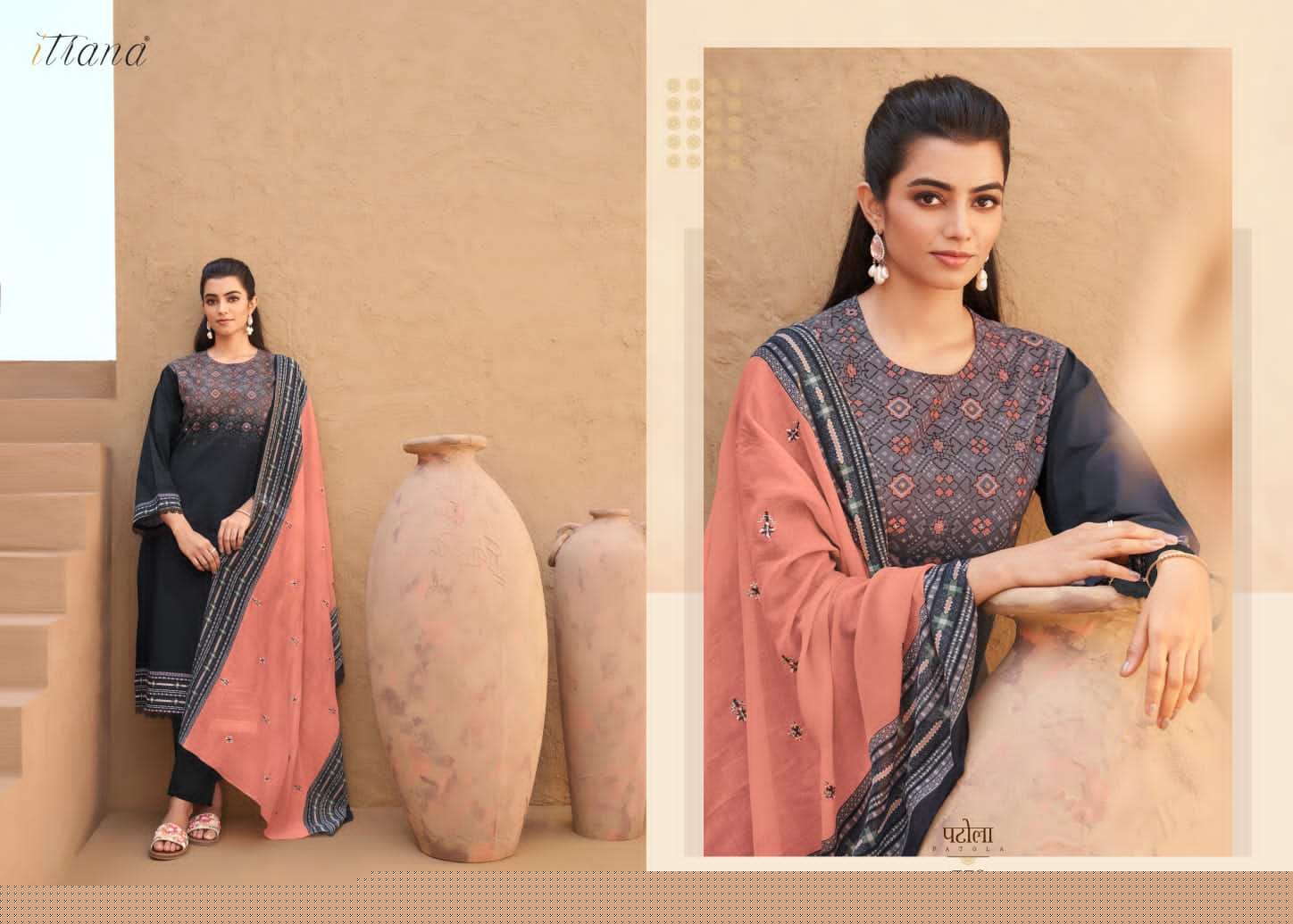 Patola By Itrana Beautiful Suits Colorful Stylish Fancy Casual Wear & Ethnic Wear Pure Lawn Cotton Dresses At Wholesale Price