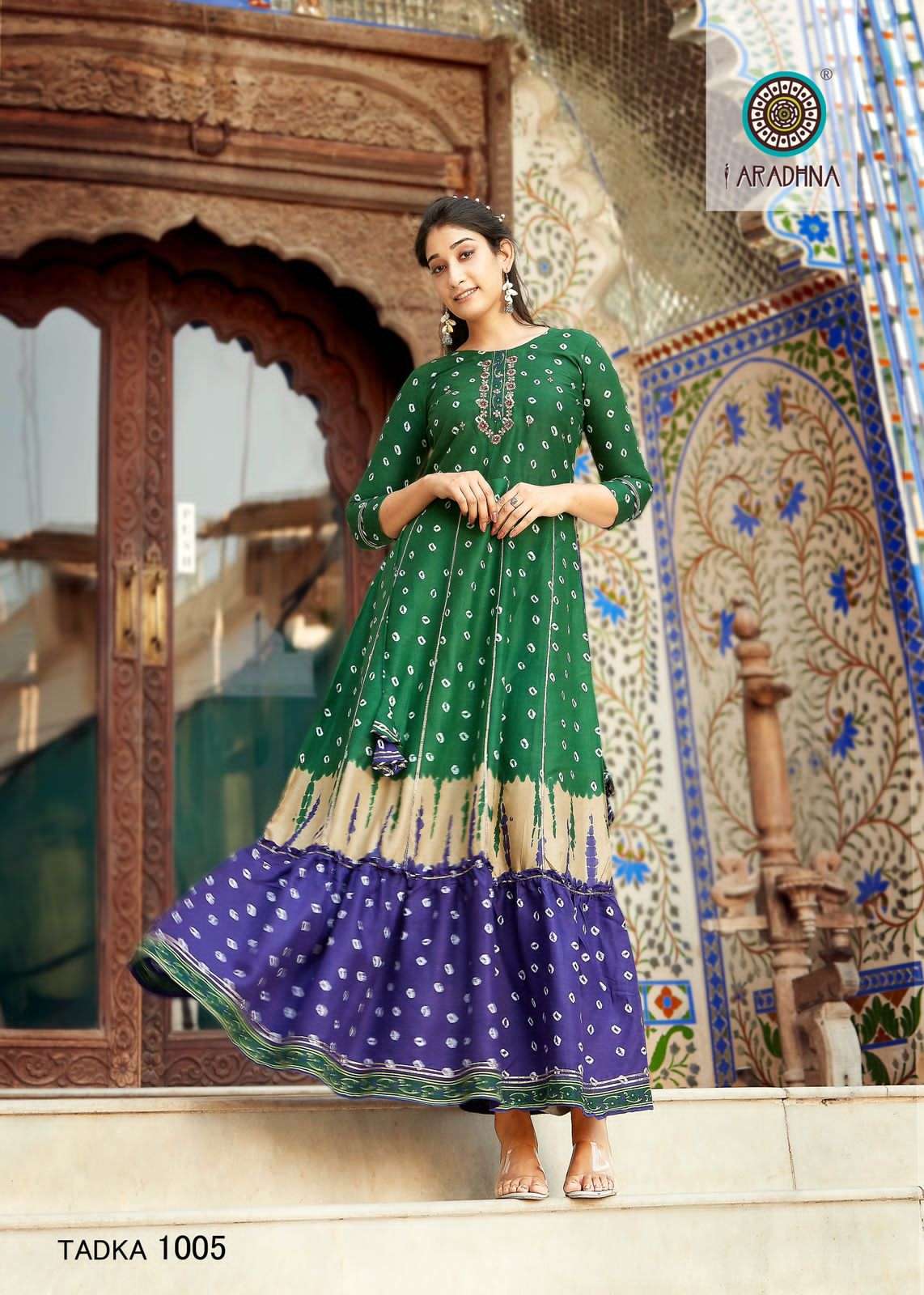 Fashion Tadka Vol-1 By Aradhna Fashion 1001 To 1010 Series Designer Stylish Fancy Colorful Beautiful Party Wear & Ethnic Wear Collection Rayon Print Gowns At Wholesale Price